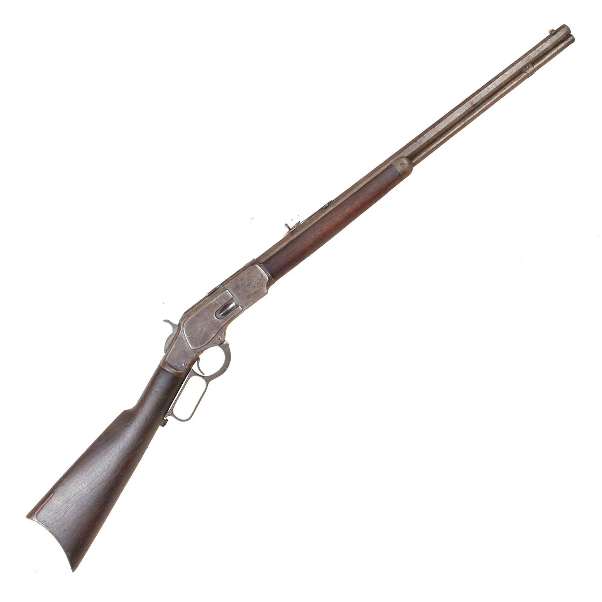 Original U.S. Winchester Model 1873 .32-20 Repeating Rifle with Octagonal Barrel Made in 1892 - Serial 422877B — image 2