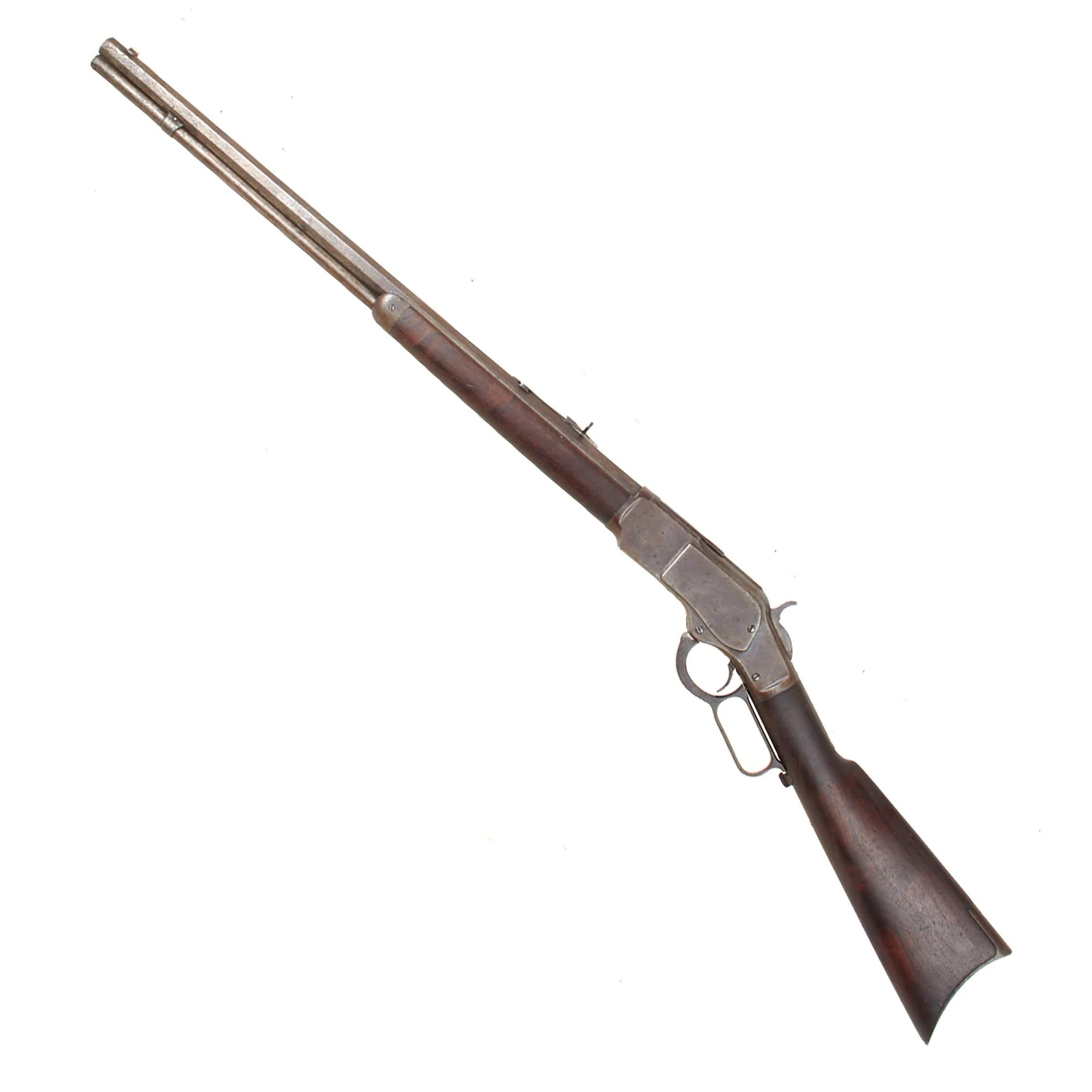 Original U.S. Winchester Model 1873 .32-20 Repeating Rifle with Octagonal Barrel Made in 1892 - Serial 422877B — image 3