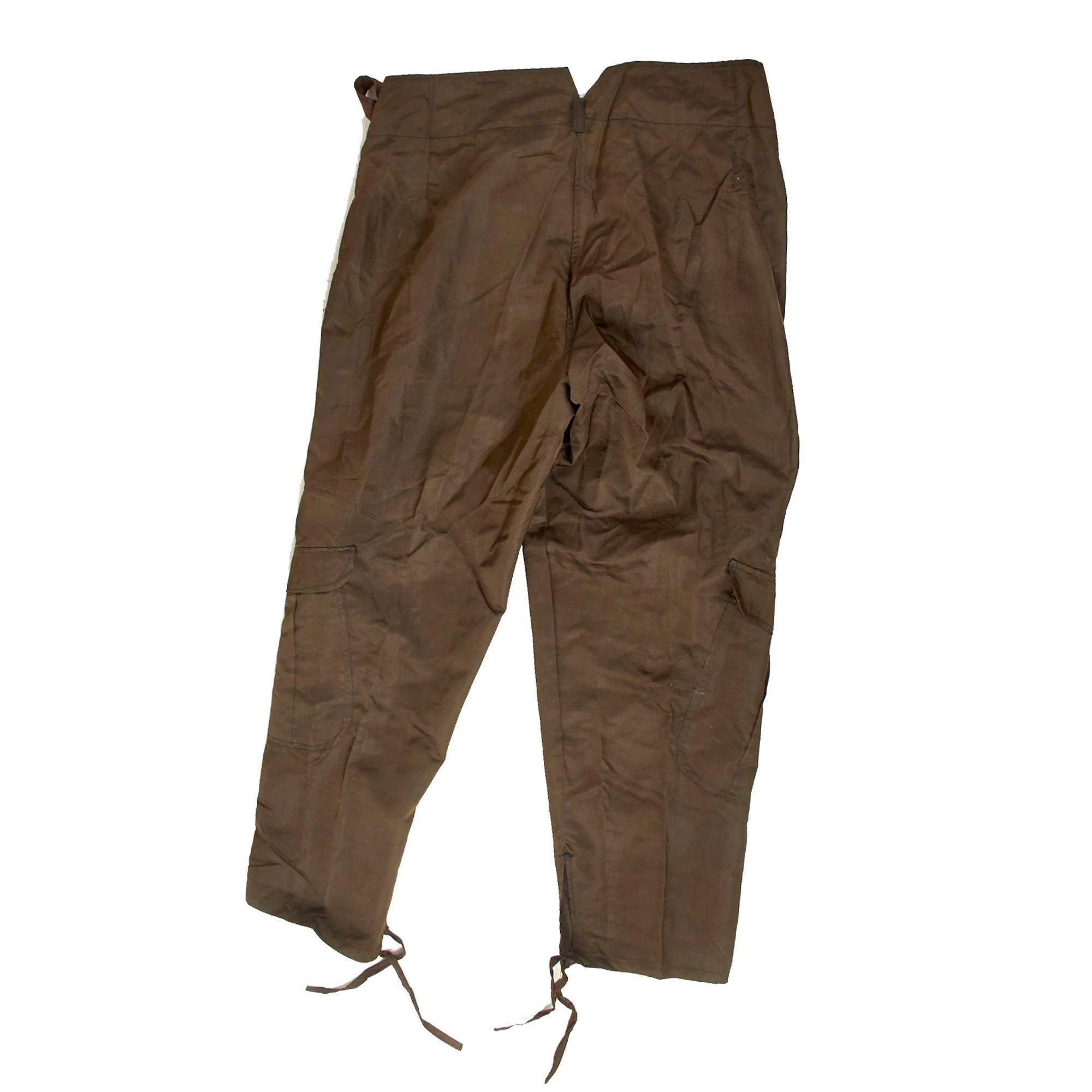 Original WWII Imperial Japanese Navy Pilot Lightweight Flight Trousers with Original Tag — image 3