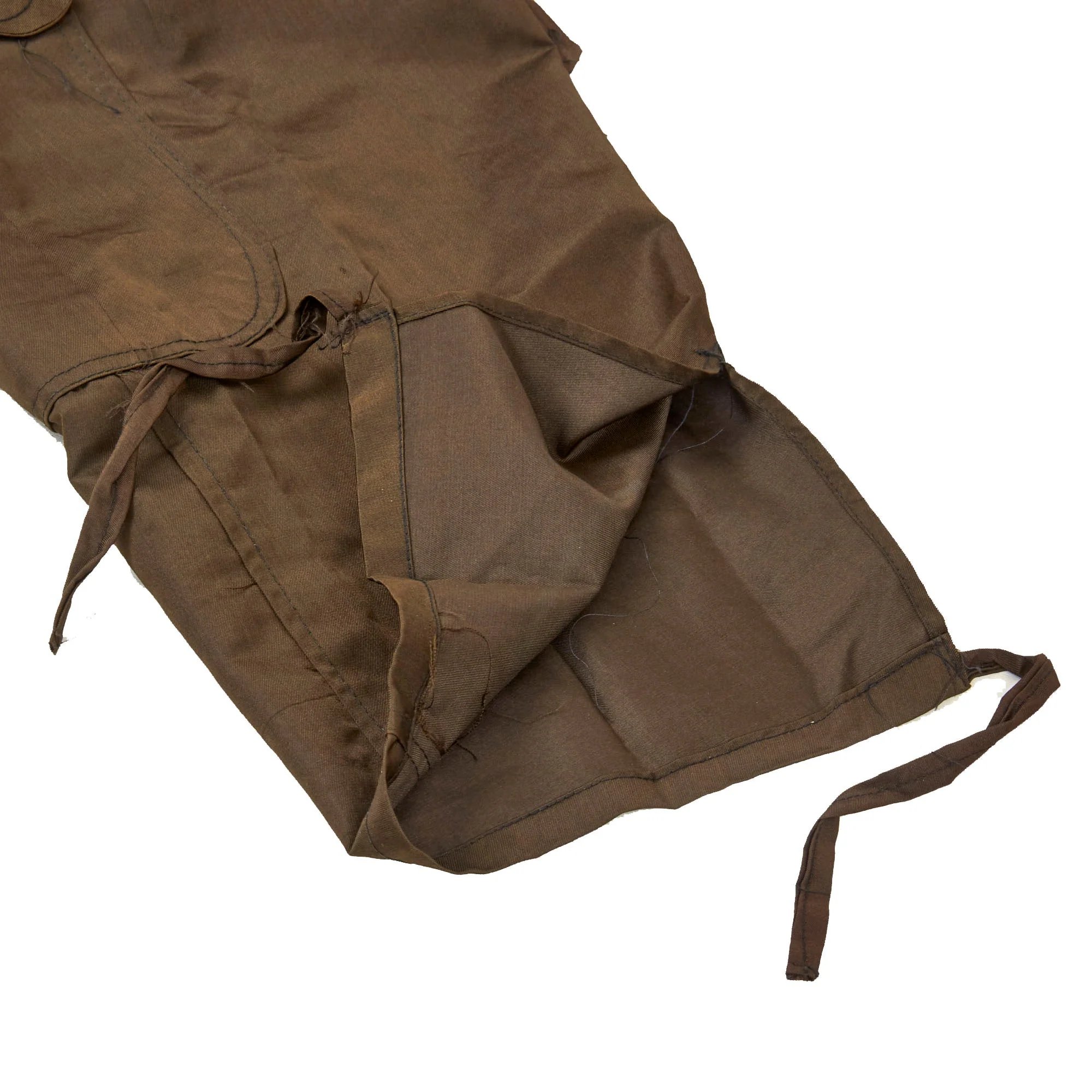 Original WWII Imperial Japanese Navy Pilot Lightweight Flight Trousers with Original Tag — image 4