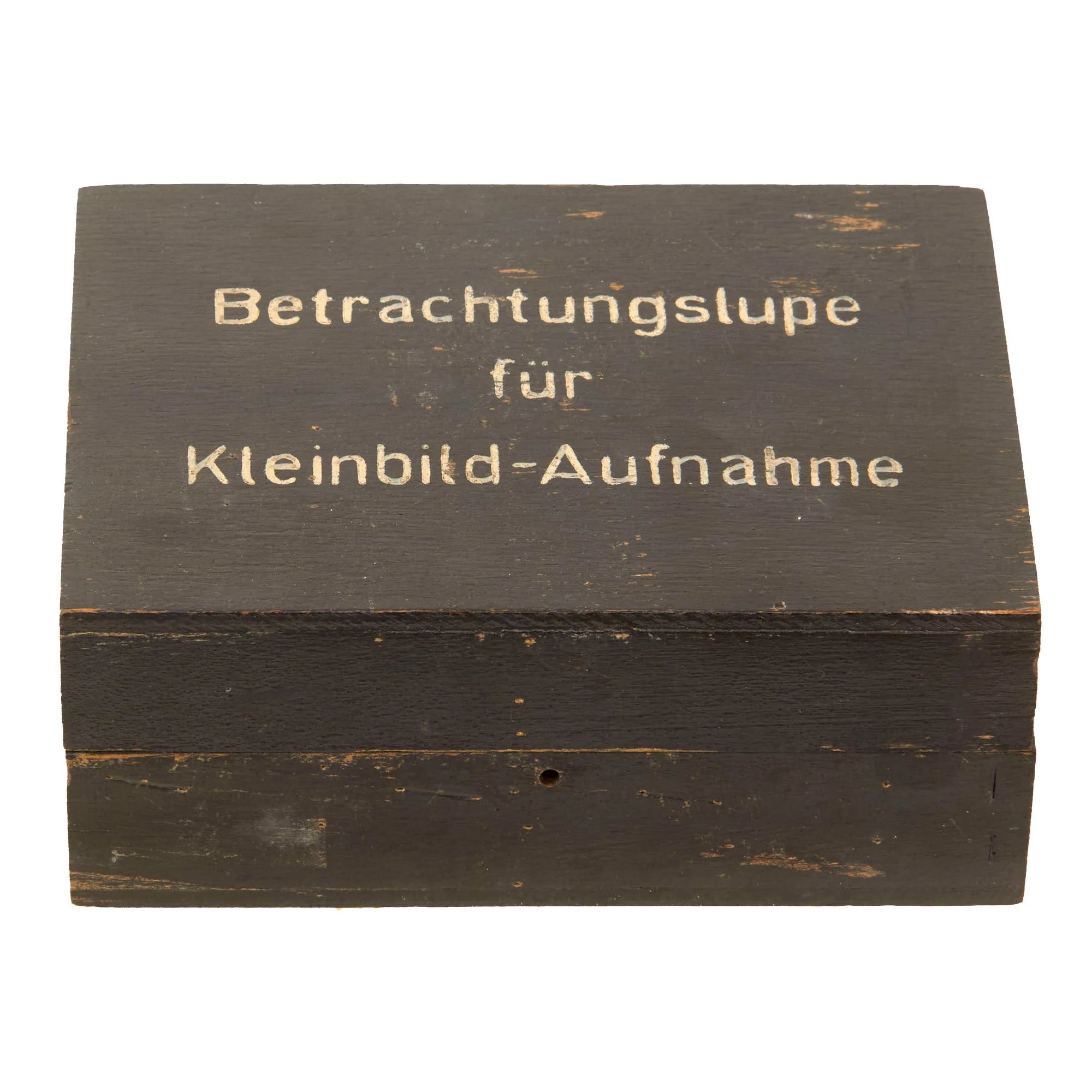 Original German WWII Betrachtungslupe für Kleinbild-Aufnahmen Negative Viewer by Eleitz of Wetzlar in Original Case — image 2