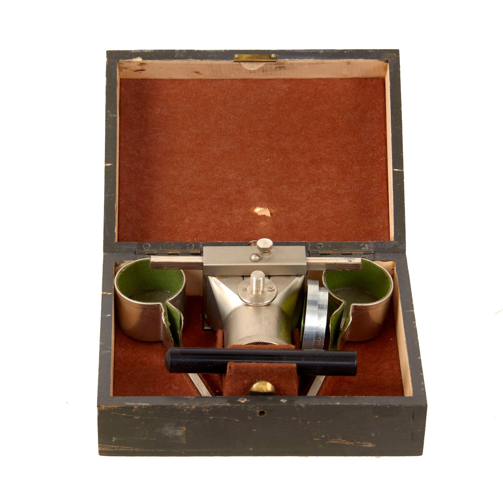 Original German WWII Betrachtungslupe für Kleinbild-Aufnahmen Negative Viewer by Eleitz of Wetzlar in Original Case — image 3