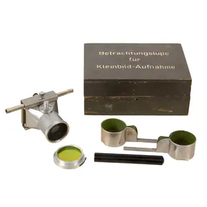 Original German WWII Betrachtungslupe für Kleinbild-Aufnahmen Negative Viewer by Eleitz …