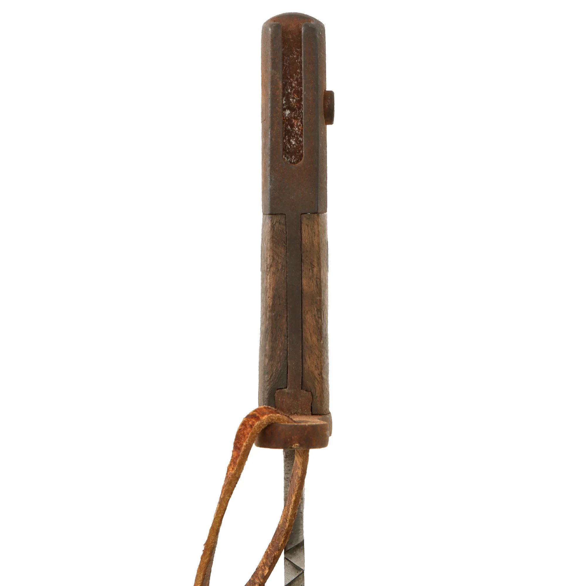 Original WWI Swiss Model 1914 Pioneer Sawback Sword Bayonet with Scabbard by Hans Steiner of Neuhausen - For Schmidt-Rubin 1911 Carbine — image 11