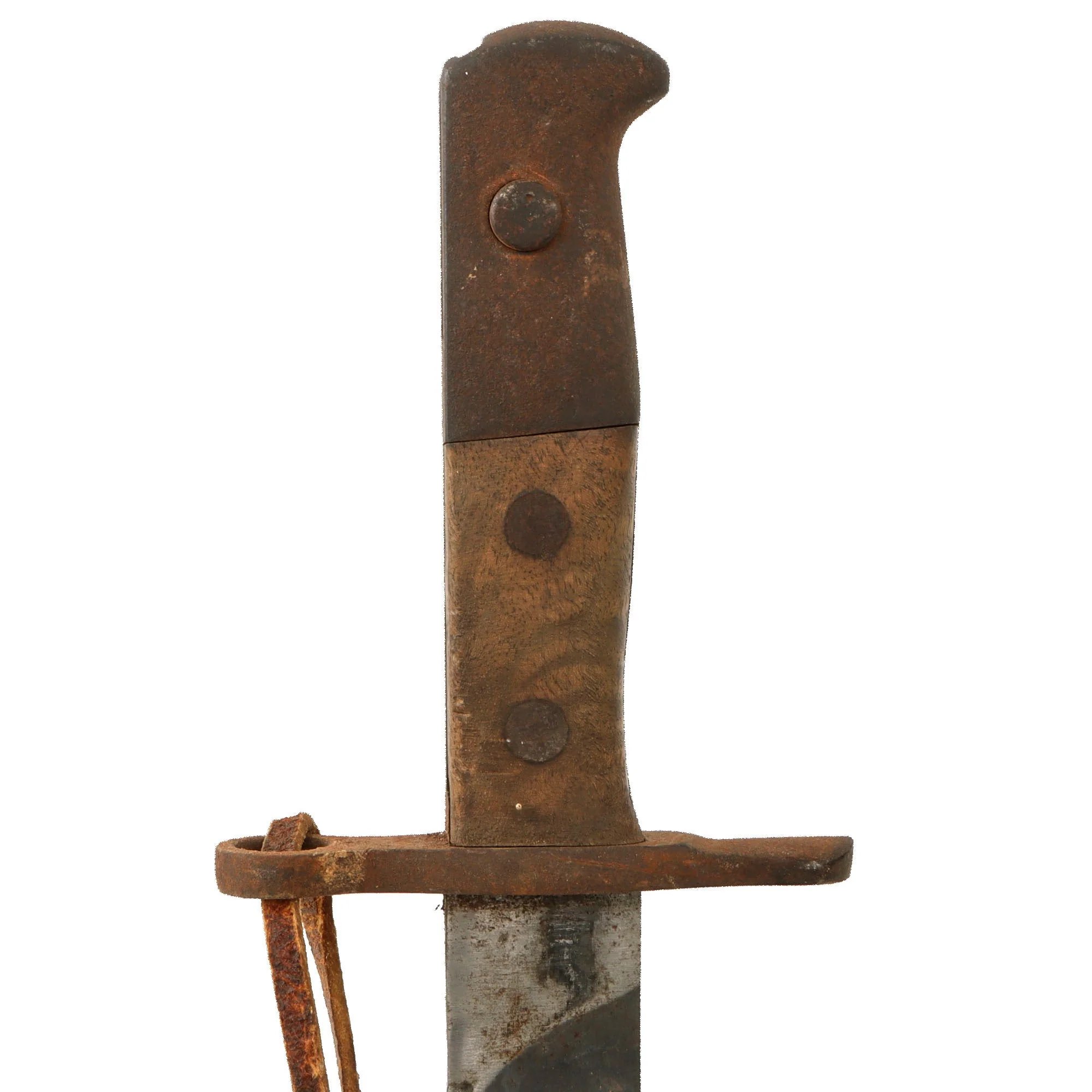 Original WWI Swiss Model 1914 Pioneer Sawback Sword Bayonet with Scabbard by Hans Steiner of Neuhausen - For Schmidt-Rubin 1911 Carbine — image 8