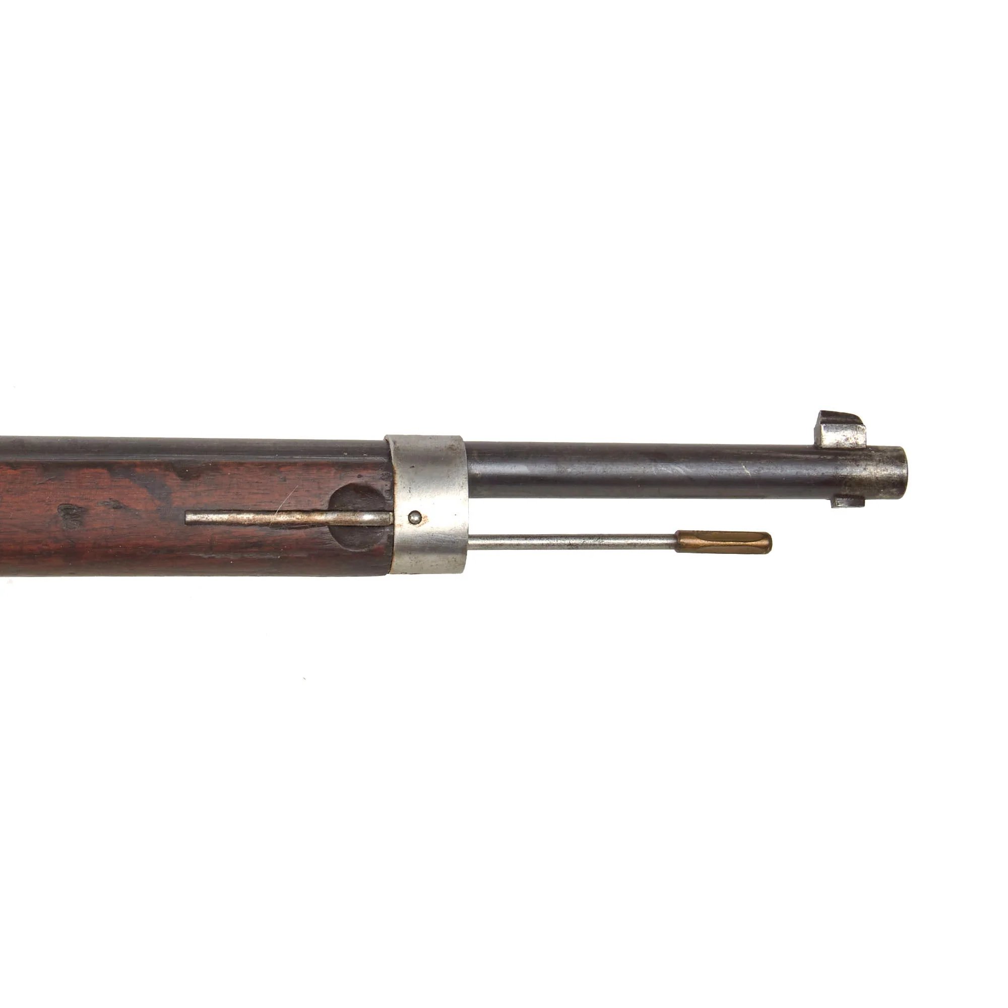 Original German Mauser Mod. 71 Converted in France to Uruguay Daudeteau / Dovitis Rifle dated 1881 - Serial 90428 — image 12