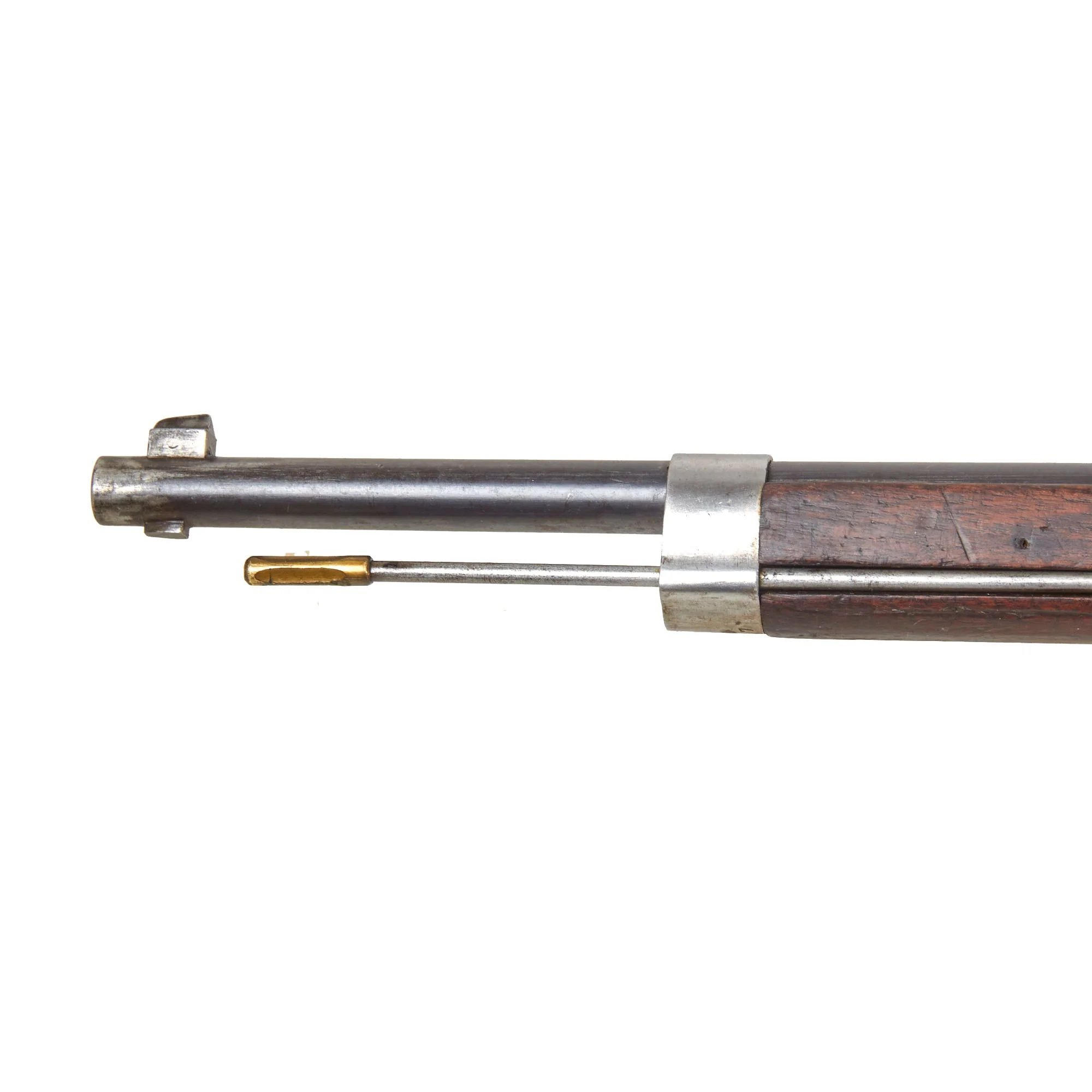 Original German Mauser Mod. 71 Converted in France to Uruguay Daudeteau / Dovitis Rifle dated 1881 - Serial 90428 — image 15