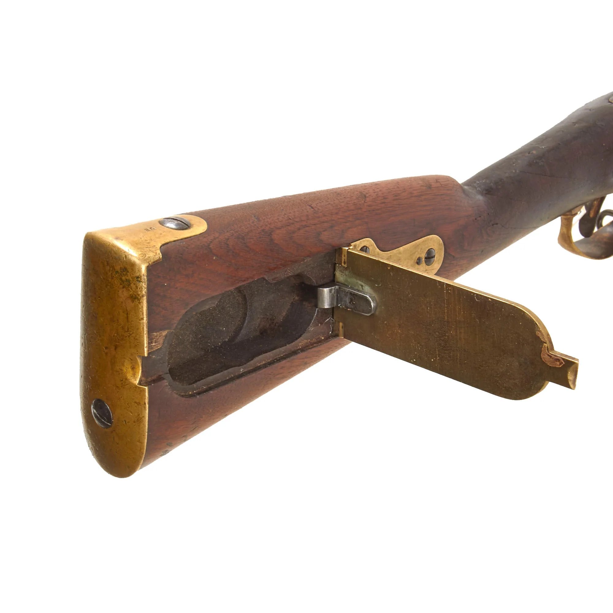 Original U.S. Civil War M1841 Mississippi Rifle by Robbins & Lawrence Converted to .58 Minié Caliber - dated 1851 — image 16