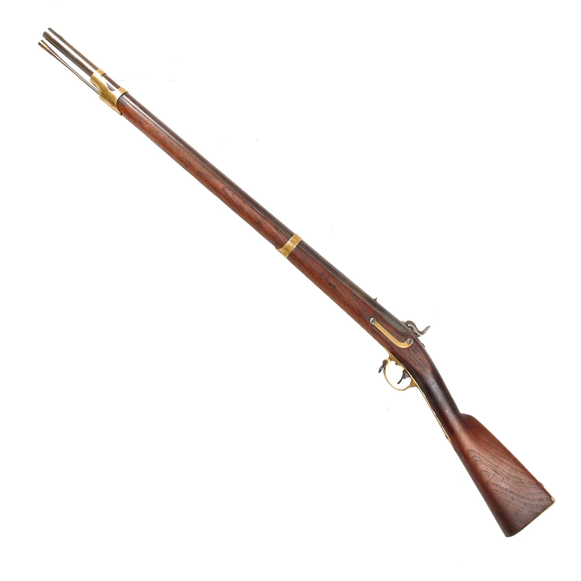 Original U.S. Civil War M1841 Mississippi Rifle by Robbins & Lawrence Converted to .58 Minié Caliber - dated 1851 — image 3