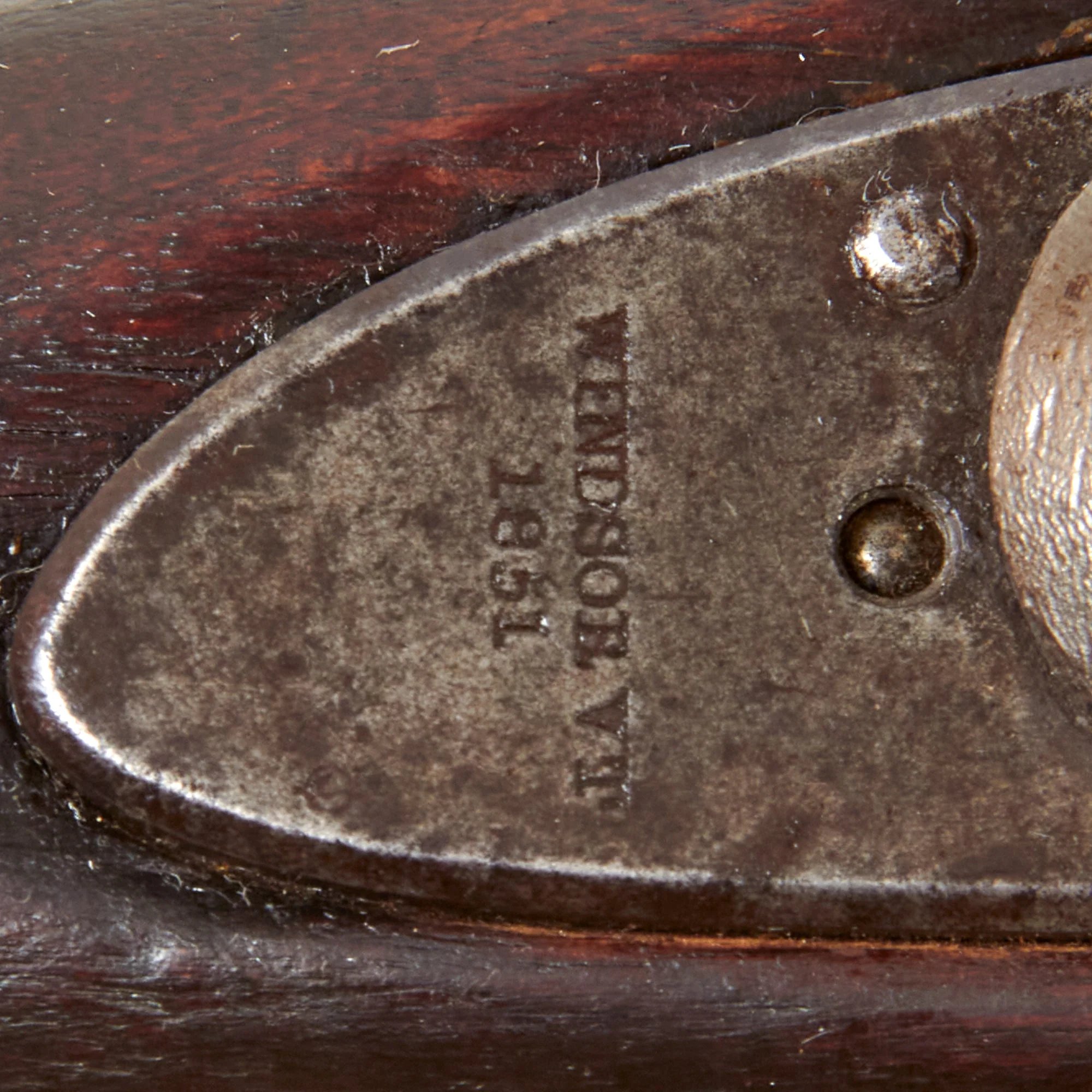 Original U.S. Civil War M1841 Mississippi Rifle by Robbins & Lawrence Converted to .58 Minié Caliber - dated 1851 — image 7