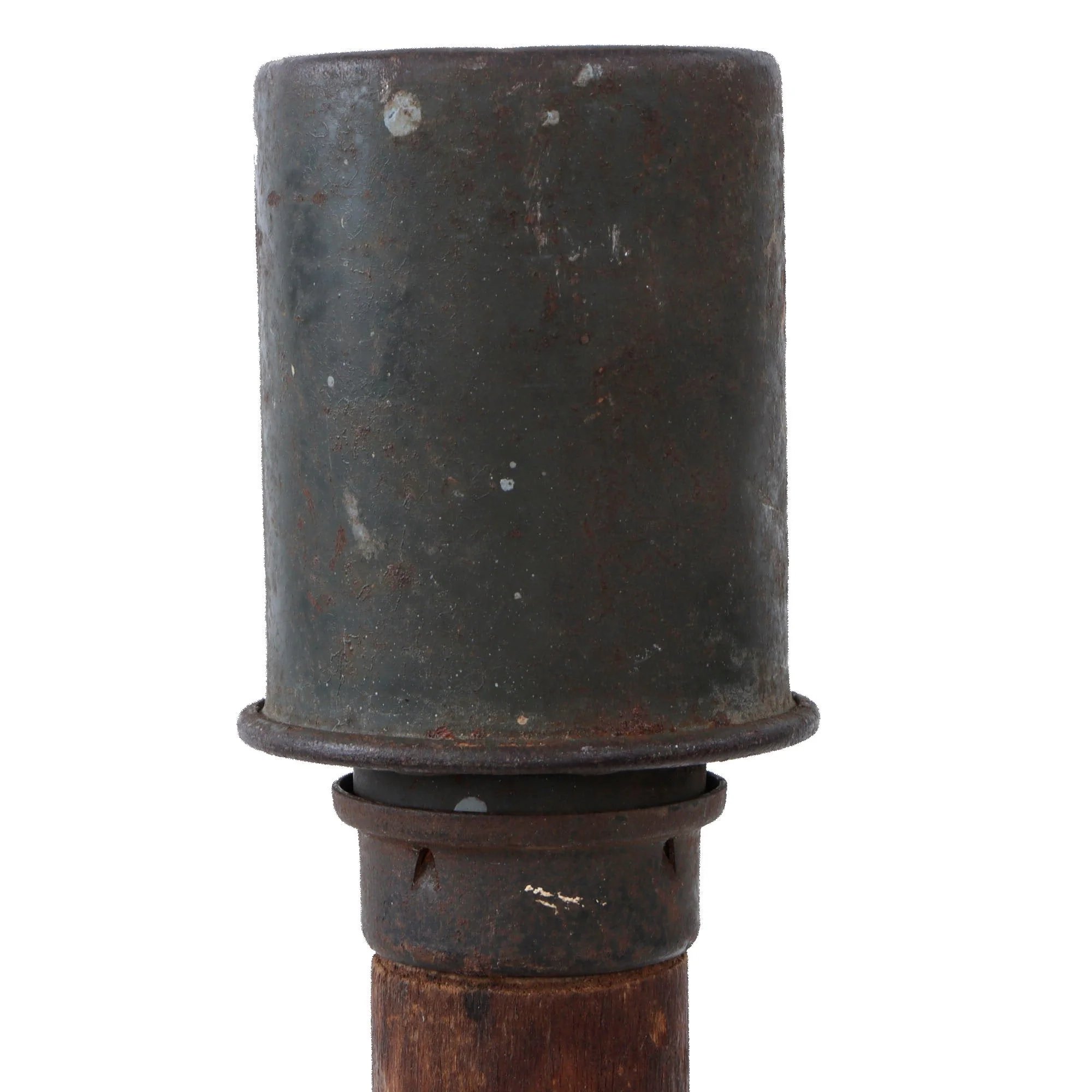 Original German WWII 1943 Dated M24 Stick Grenade by Metallwarenfabrik Hermann Nier with Pull Bead - Stielhandgranate — image 6