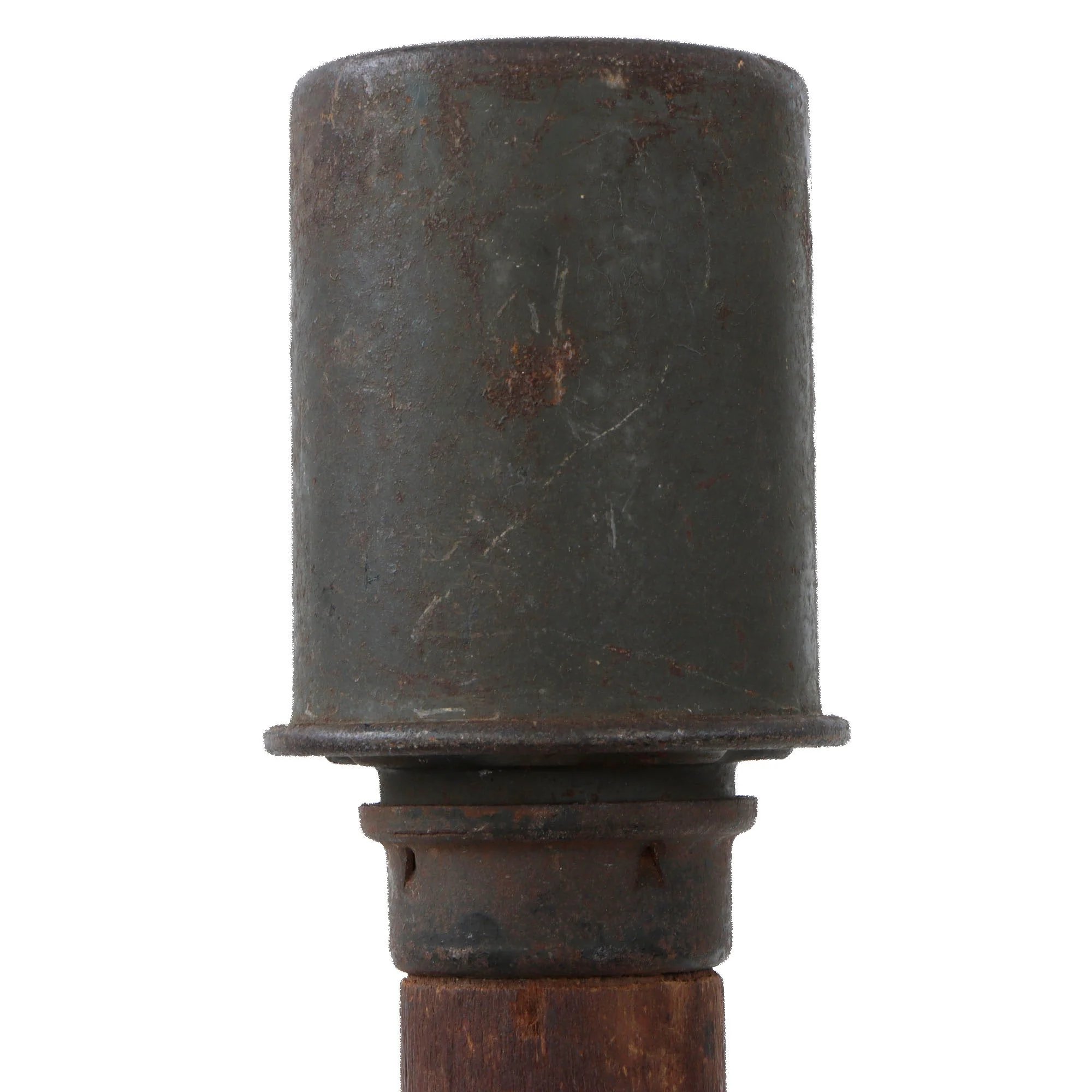 Original German WWII 1943 Dated M24 Stick Grenade by Metallwarenfabrik Hermann Nier with Pull Bead - Stielhandgranate — image 8