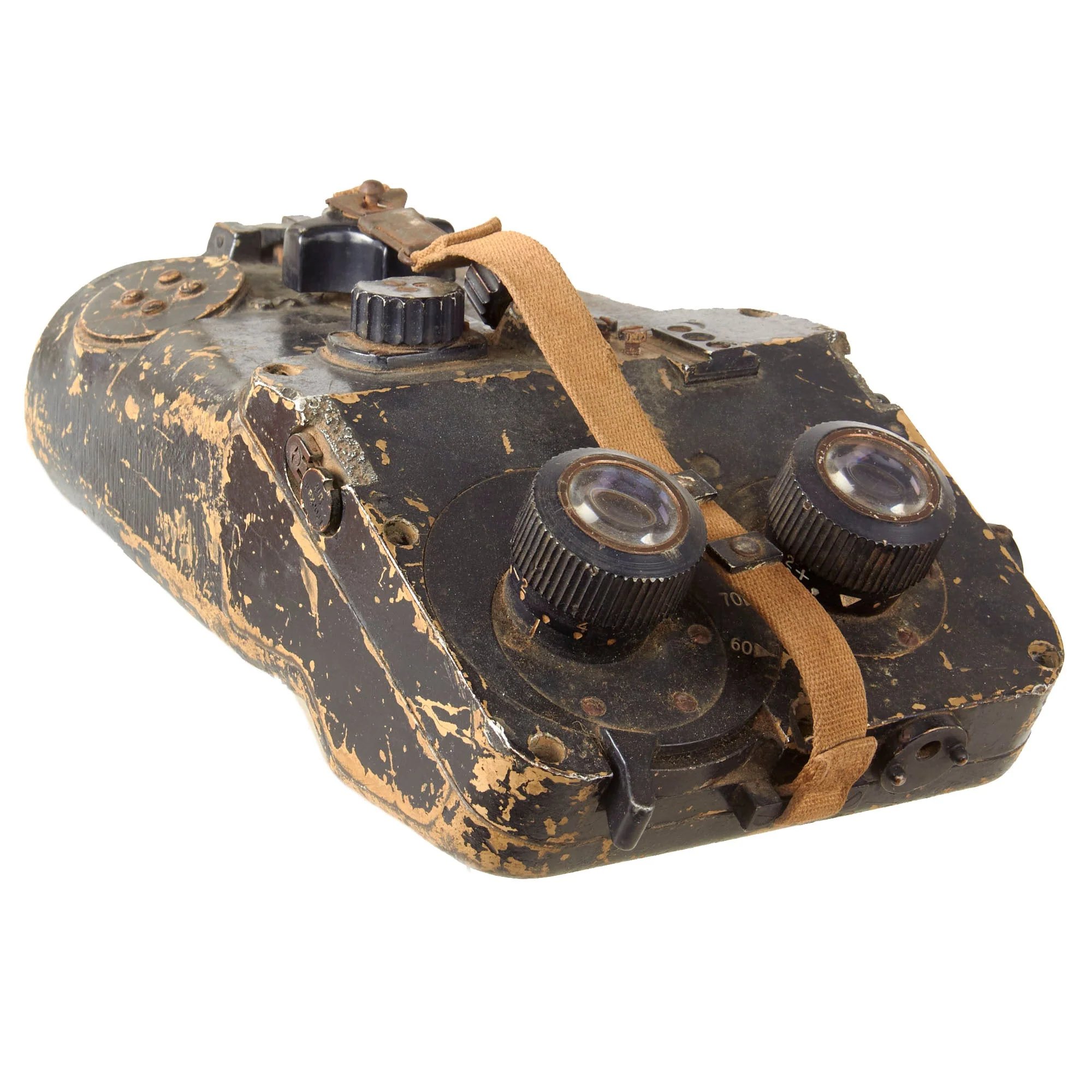 Original German WWII Artillery Rm.-F 12 x 60 Flak Binoculars by Carl Zeiss — image 2