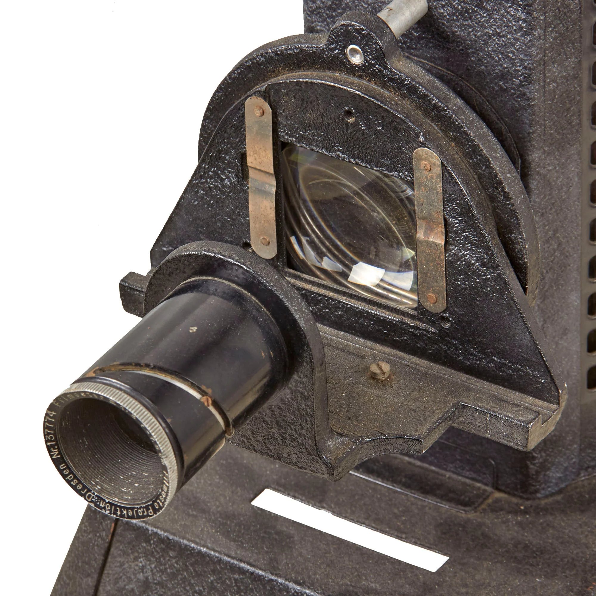Original German WWII Era Filmosto-Projektion Dresden Projector with Intact Plug — image 8
