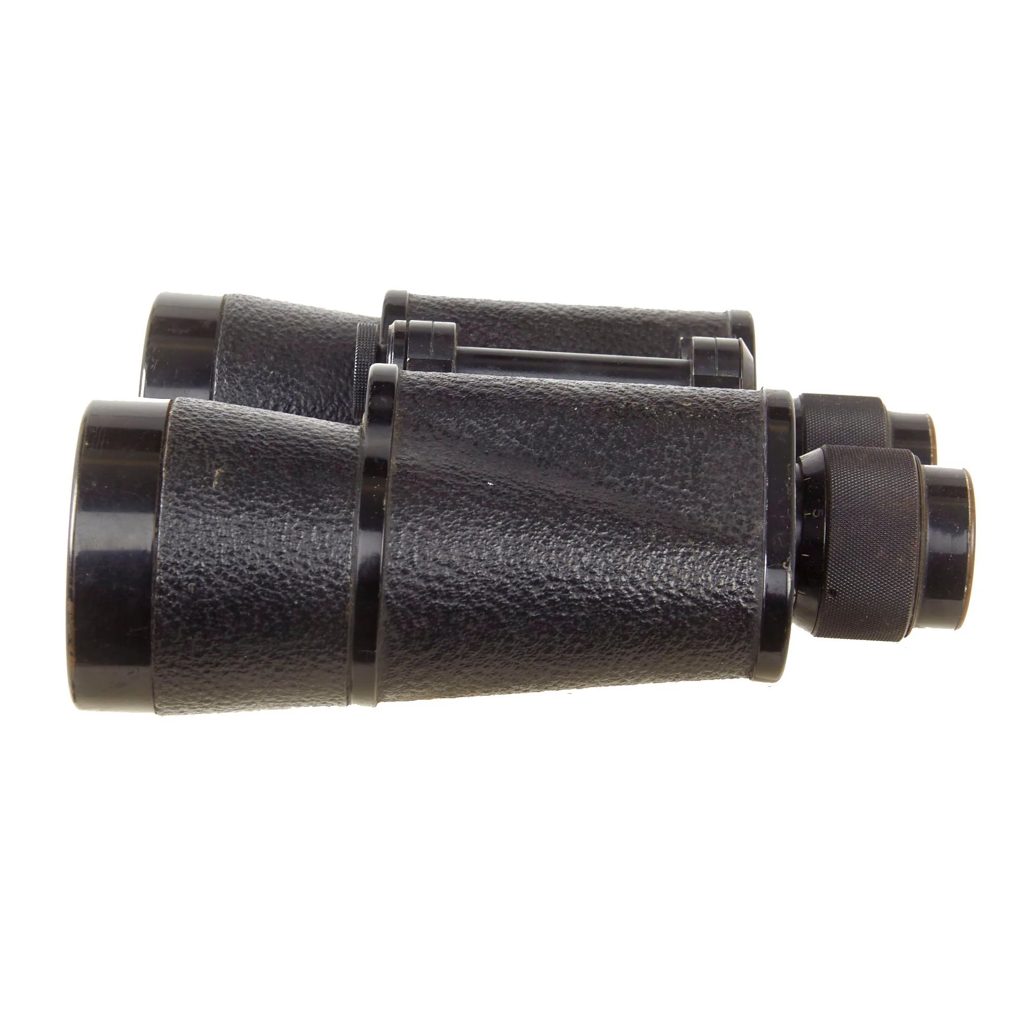 Original German WWII Carl Zeiss Jena D.F. 7x50 Doppelfernrohr Binoculars with Leather Case - Possibly Captured by British 11th SAS Special Air Service Battalion — image 13