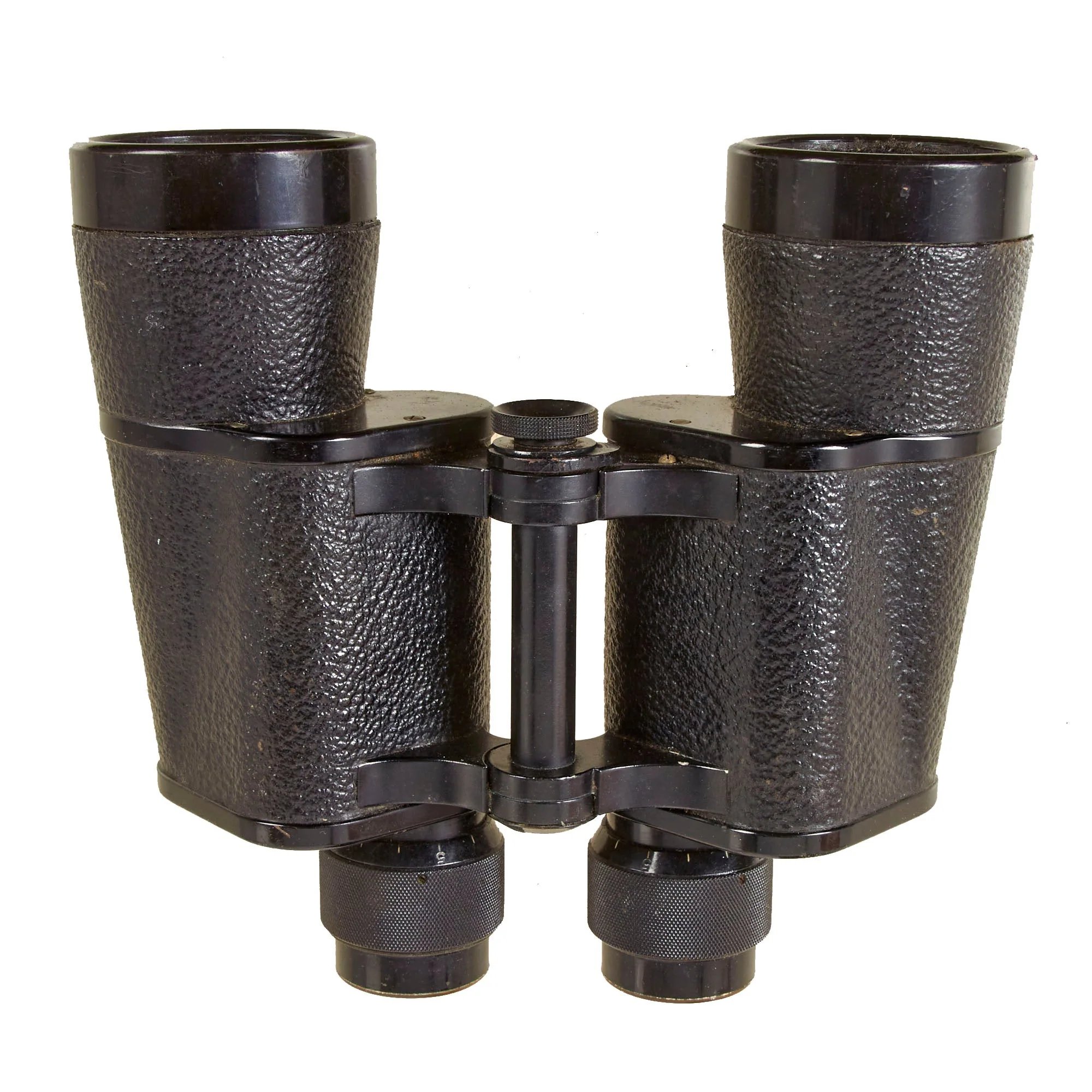 Original German WWII Carl Zeiss Jena D.F. 7x50 Doppelfernrohr Binoculars with Leather Case - Possibly Captured by British 11th SAS Special Air Service Battalion — image 16