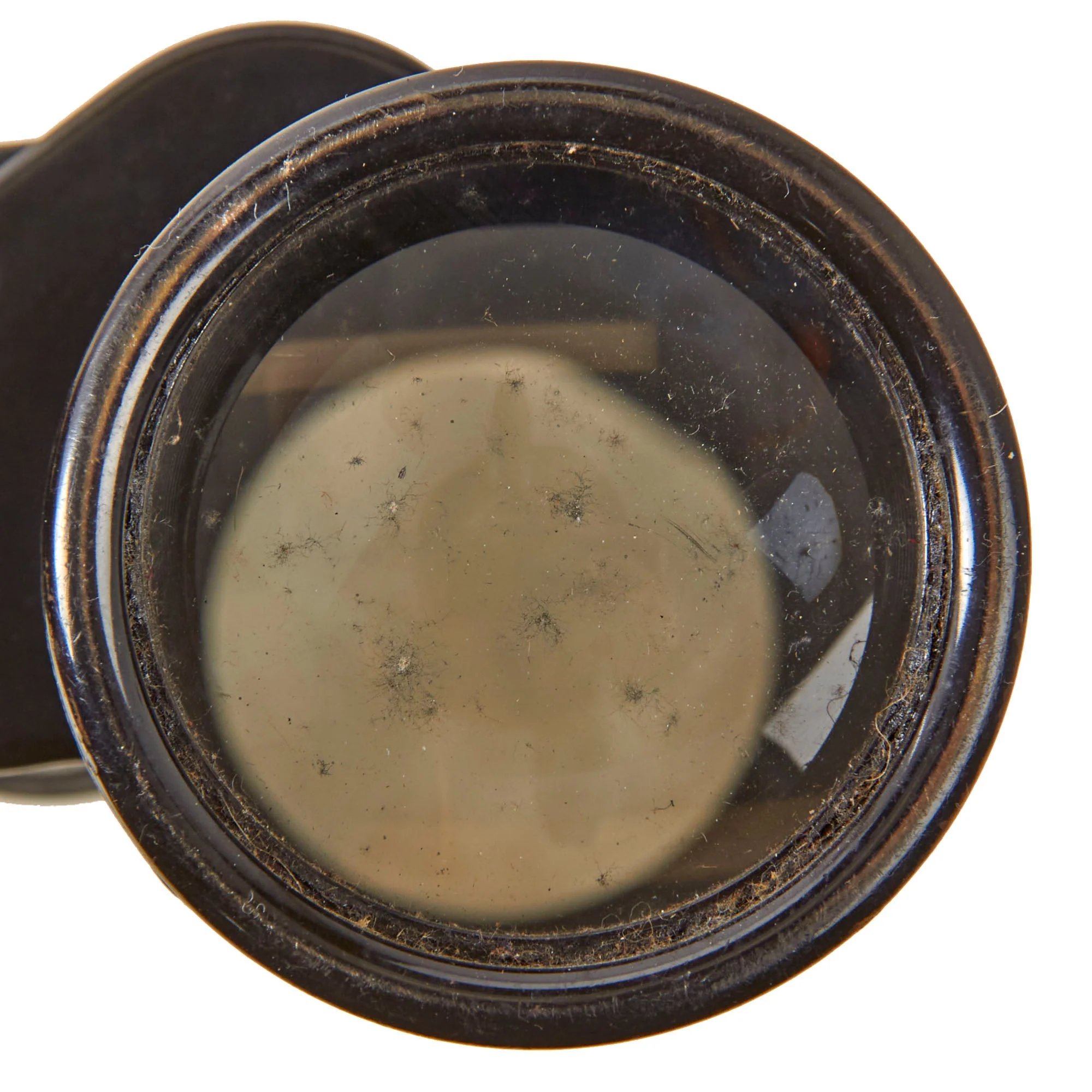 Original German WWII Carl Zeiss Jena D.F. 7x50 Doppelfernrohr Binoculars with Leather Case - Possibly Captured by British 11th SAS Special Air Service Battalion — image 6