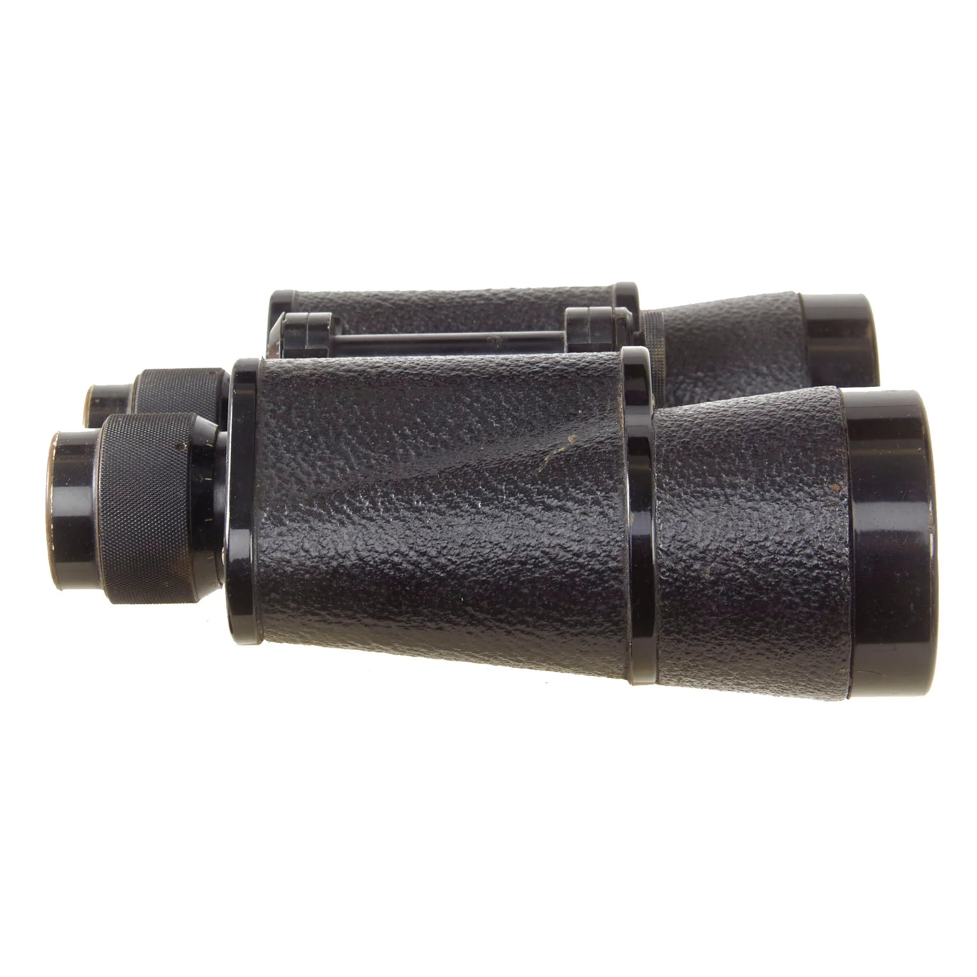 Original German WWII Carl Zeiss Jena D.F. 7x50 Doppelfernrohr Binoculars with Leather Case - Possibly Captured by British 11th SAS Special Air Service Battalion — image 9