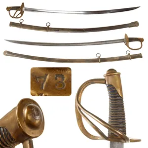 Original U.S Civil War M-1840 'Wrist Breaker' Heavy Cavalry Saber …