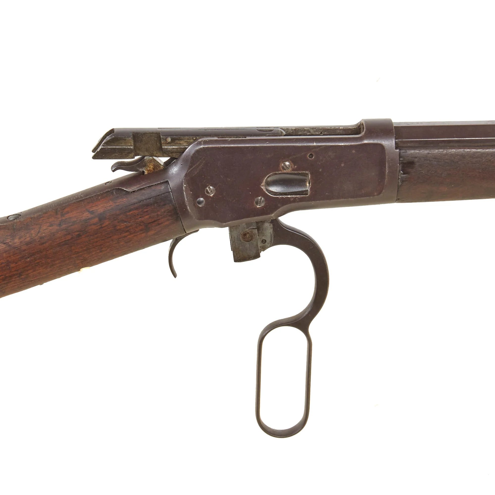 Original U.S. Winchester Model 1892 .32-20 WCF Repeating Rifle with 24' Octagonal Barrel Made in 1893 - Serial 33431 — image 6
