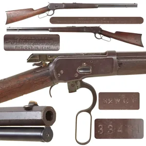 Original U.S. Winchester Model 1892 .32-20 WCF Repeating Rifle with …