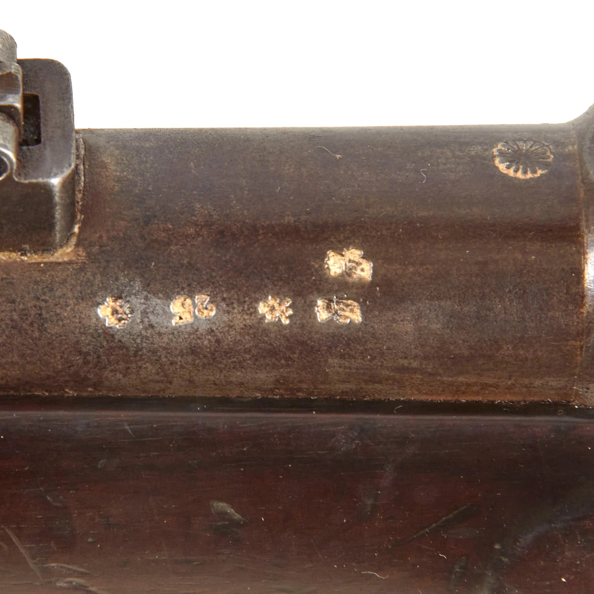 Original Japanese Issued British Enfield Albini-Braendlin Trapdoor Short Infantry Rifle in .577 Snider with Intact Chrysanthemum Crest - Marked Tower 1870 — image 10
