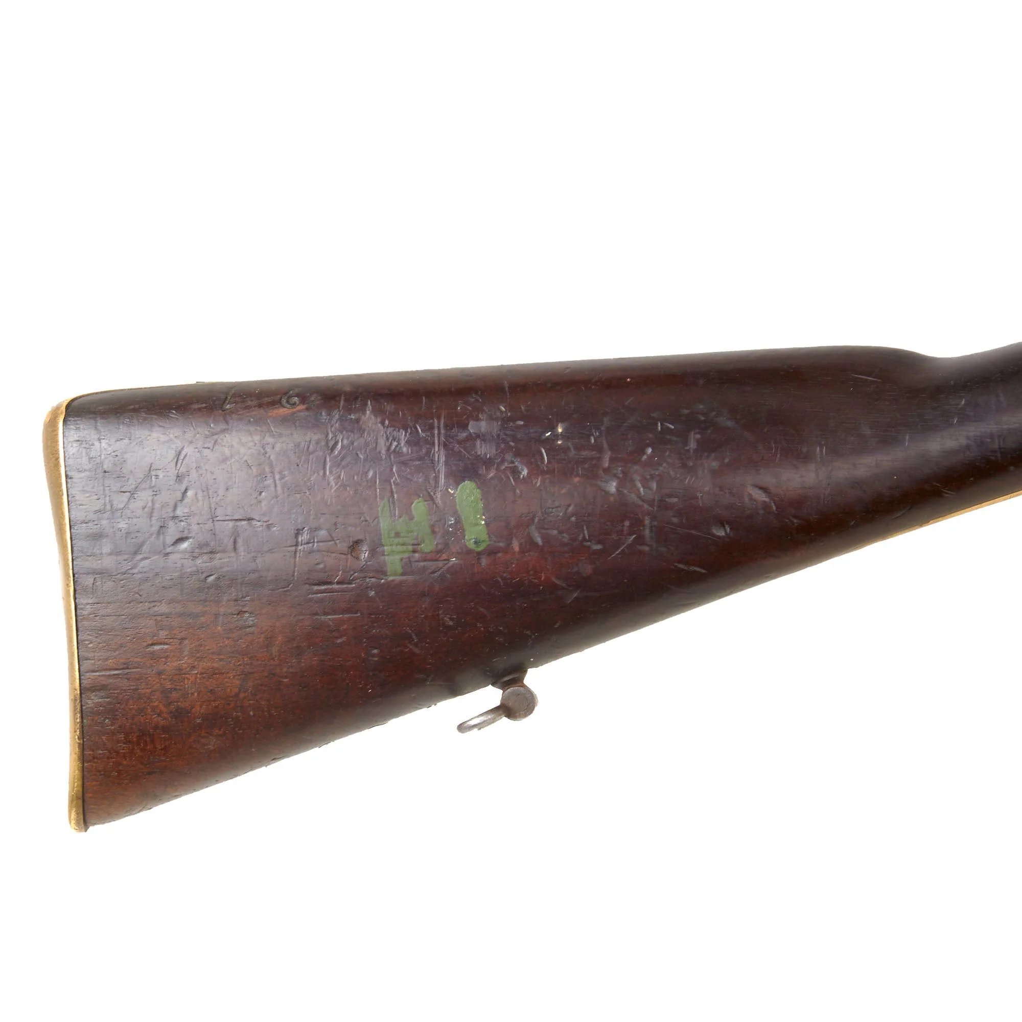 Original Japanese Issued British Enfield Albini-Braendlin Trapdoor Short Infantry Rifle in .577 Snider with Intact Chrysanthemum Crest - Marked Tower 1870 — image 11