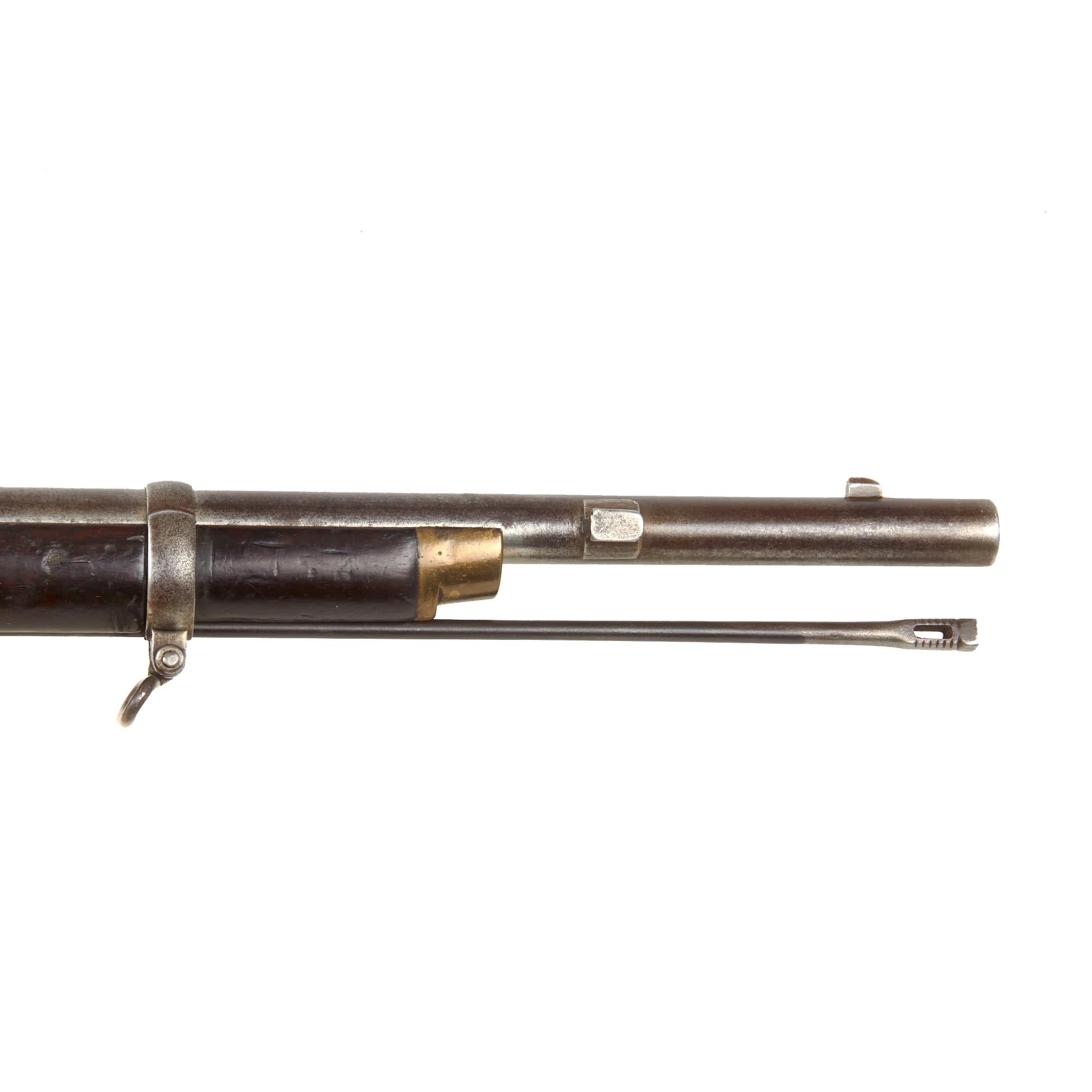 Original Japanese Issued British Enfield Albini-Braendlin Trapdoor Short Infantry Rifle in .577 Snider with Intact Chrysanthemum Crest - Marked Tower 1870 — image 13