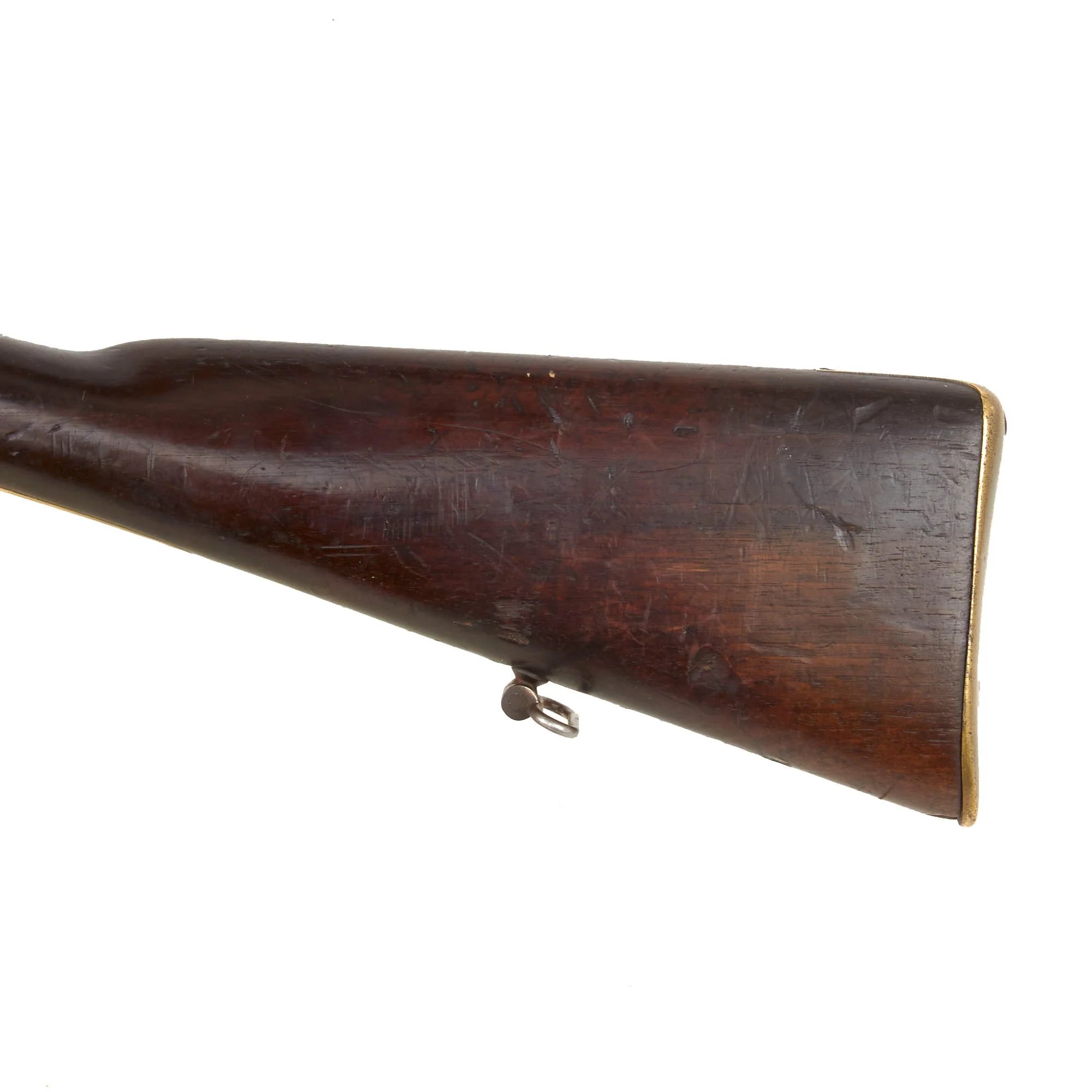 Original Japanese Issued British Enfield Albini-Braendlin Trapdoor Short Infantry Rifle in .577 Snider with Intact Chrysanthemum Crest - Marked Tower 1870 — image 14