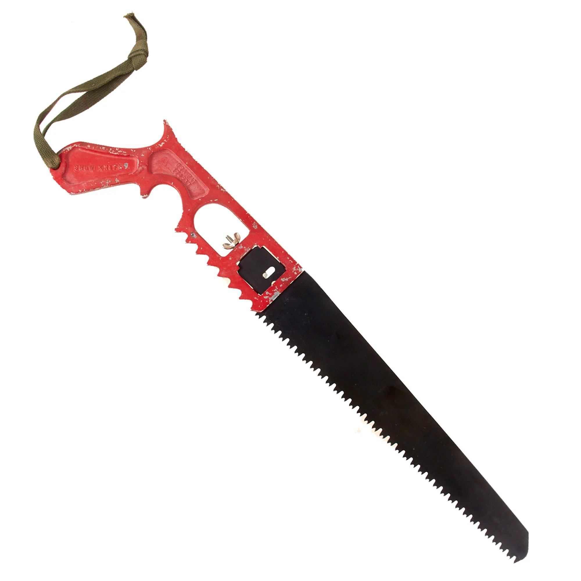 Original U.S. Vietnam War Airman's Survival Saw Set with Transparent Carrying Case - Complete — image 3