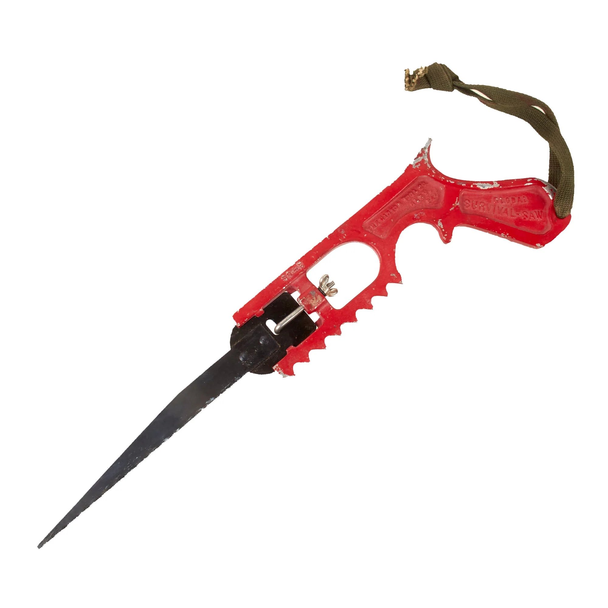 Original U.S. Vietnam War Airman's Survival Saw Set with Transparent Carrying Case - Complete — image 4