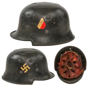 Original German Pre-WWII M34 Square Dip First Pattern Fire Protection …
