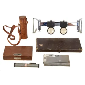 Original Japanese WWII Navigational Lot with Map Viewer Set, Levels, …