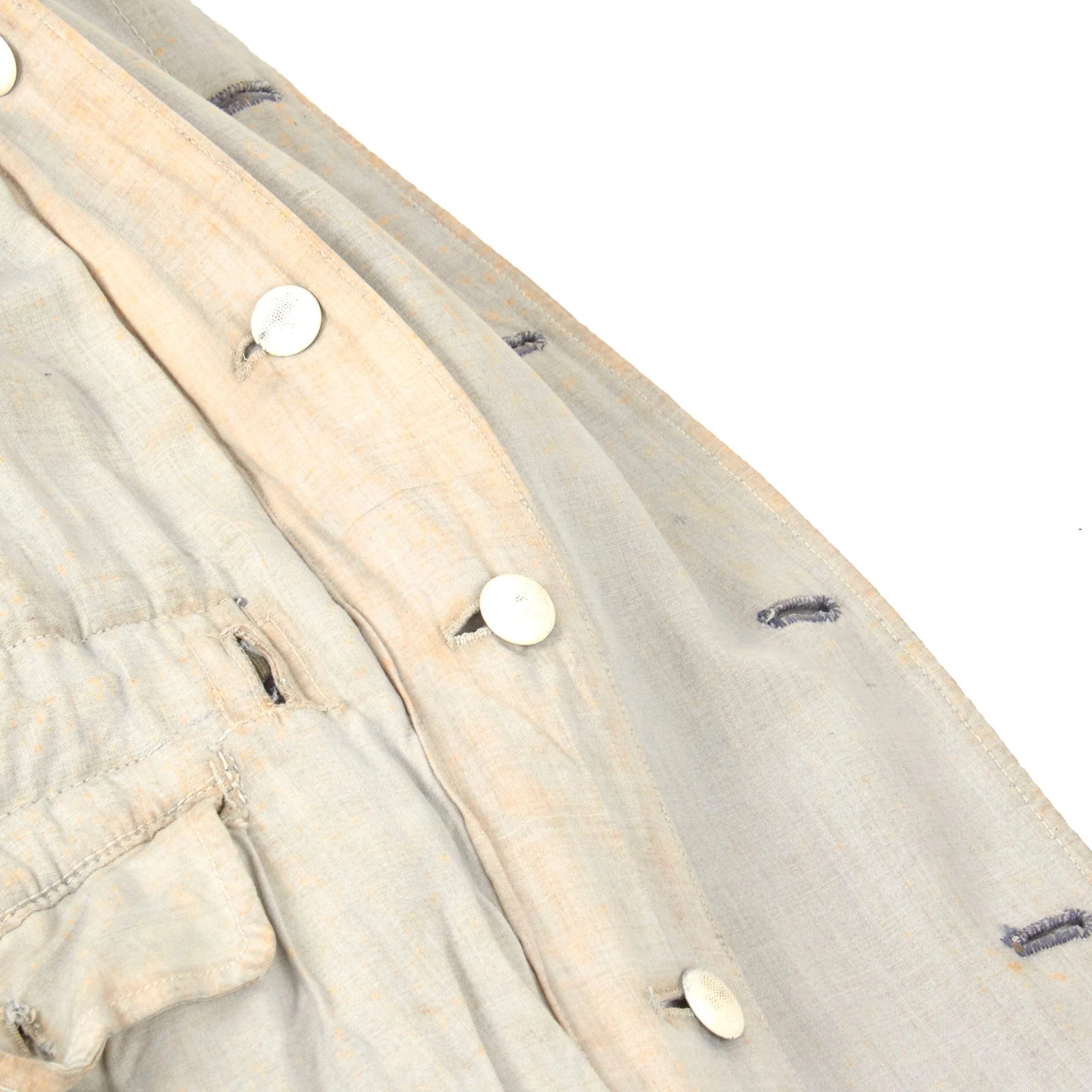 Original German WWII Heer Army 'Mouse Gray' Reversible Winter Parka in Size I - Faded Maker Markings — image 11