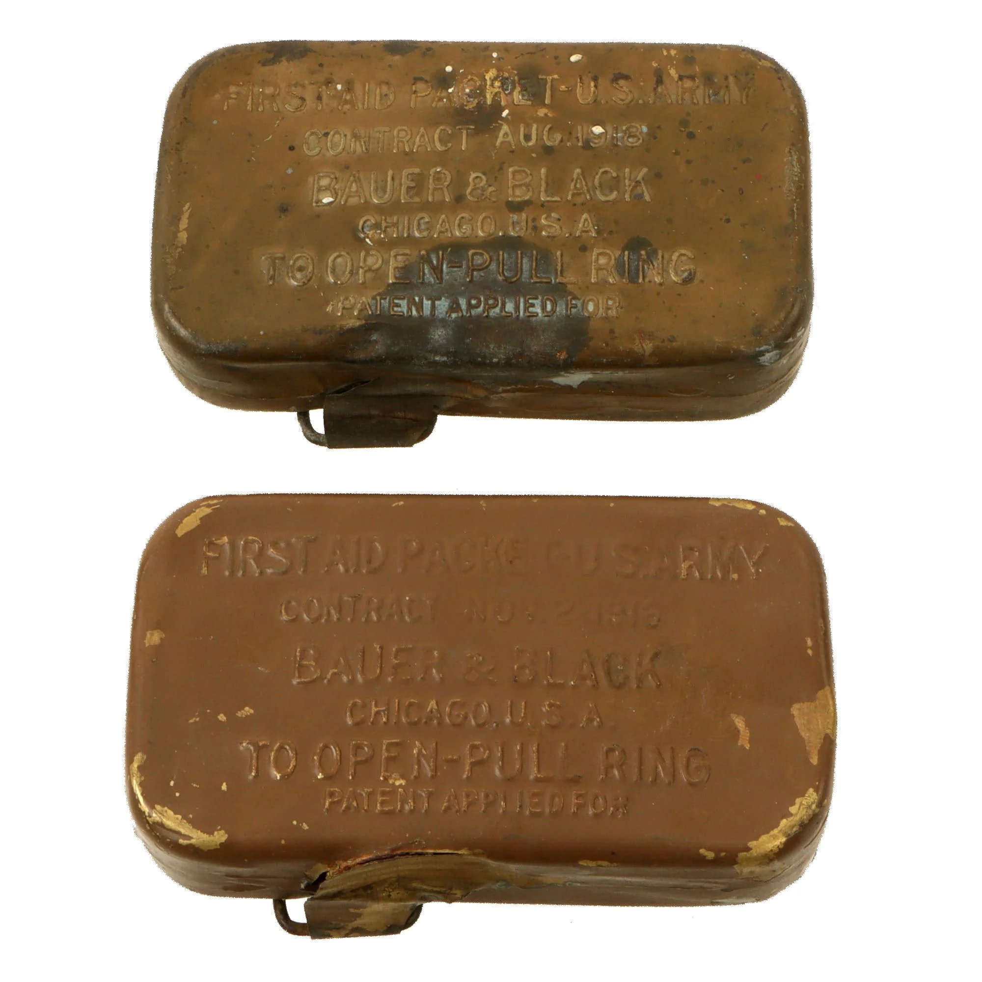 Original U.S. WWI - 1920s Era Medical Bandage Lot - 6 Items Total — image 3