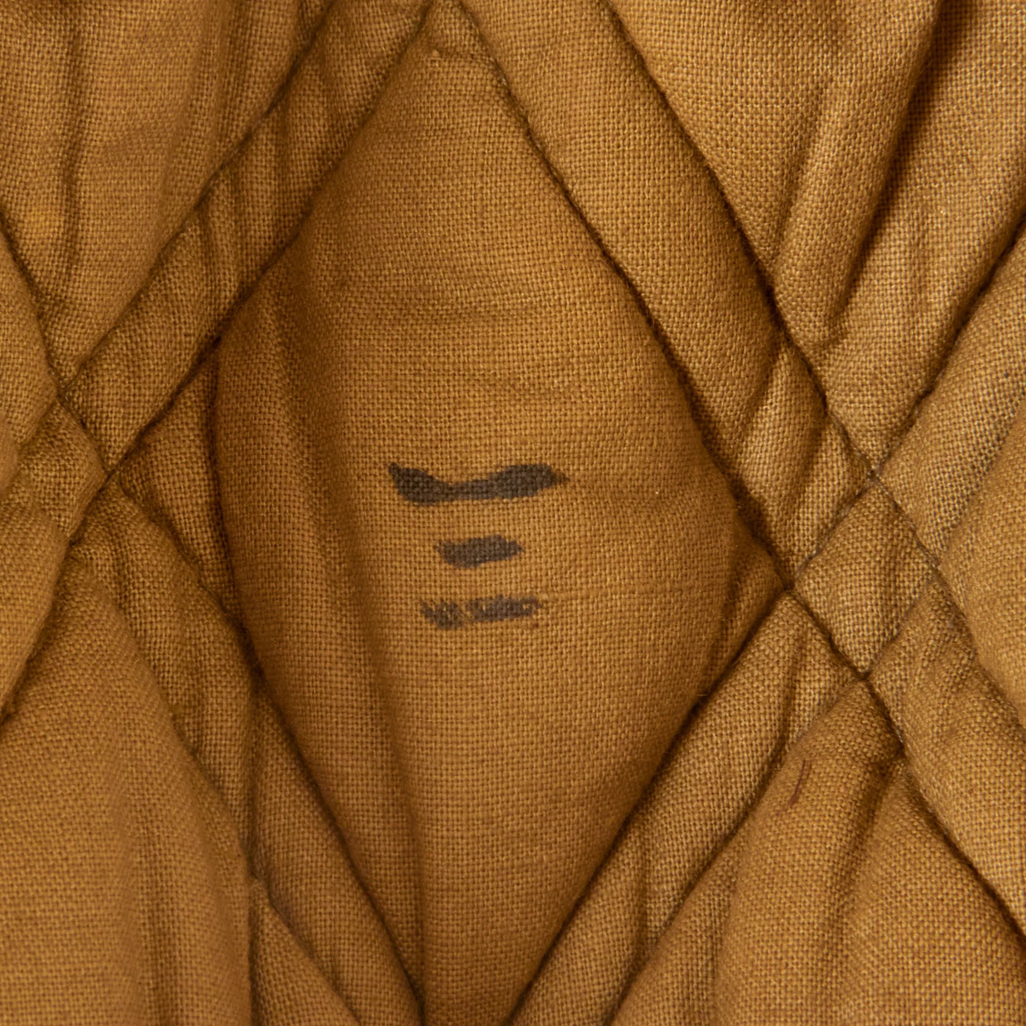 Original U.S. Korean War Chinese People's Army Winter Ushanka with Stamped Number & Size - USGI Bringback — image 7