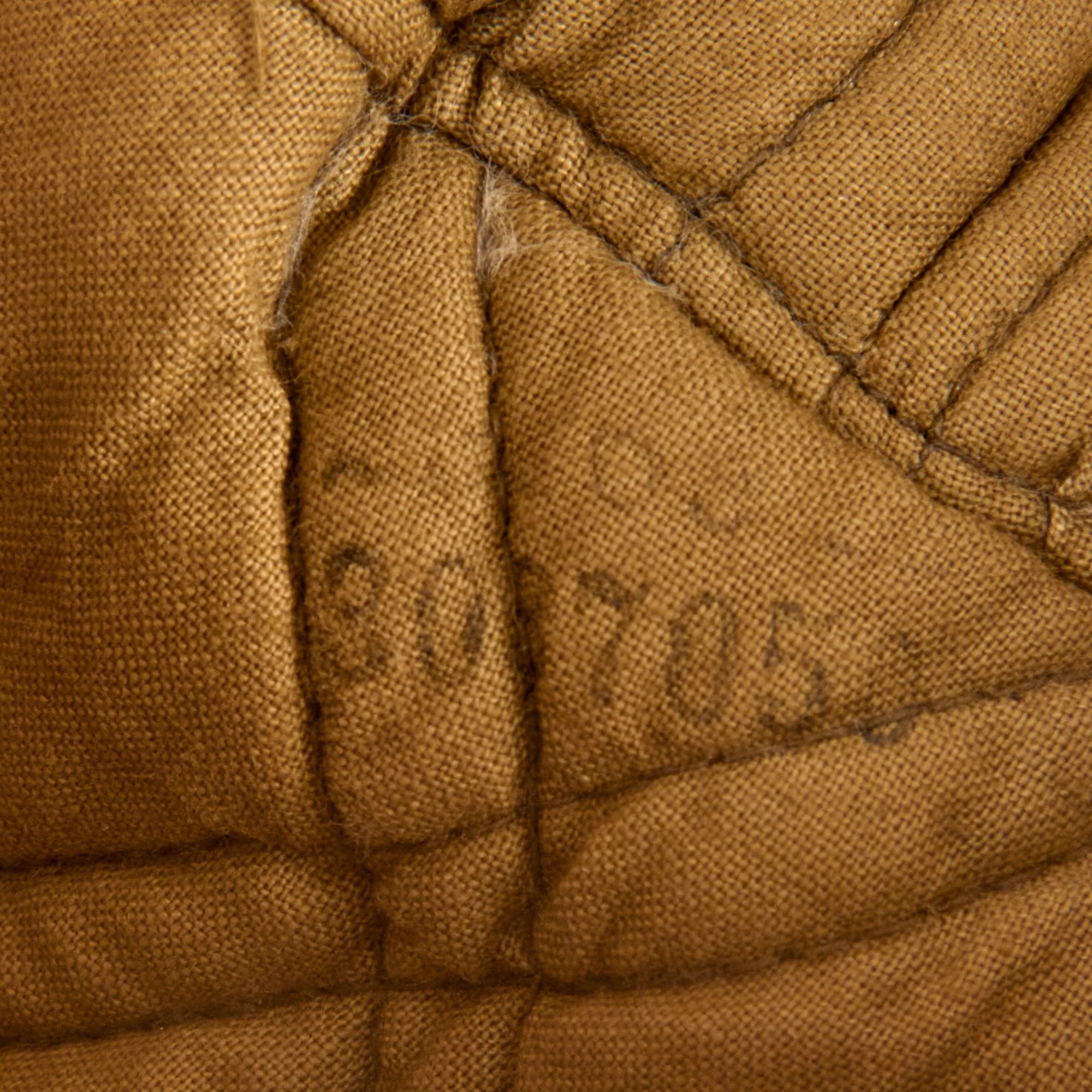 Original U.S. Korean War Chinese People's Army Winter Ushanka with Stamped Number & Size - USGI Bringback — image 8