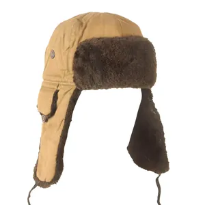 Original U.S. Korean War Chinese People's Army Winter Ushanka with …