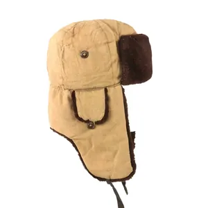 Original U.S. Korean War Chinese People's Army Winter Ushanka - …