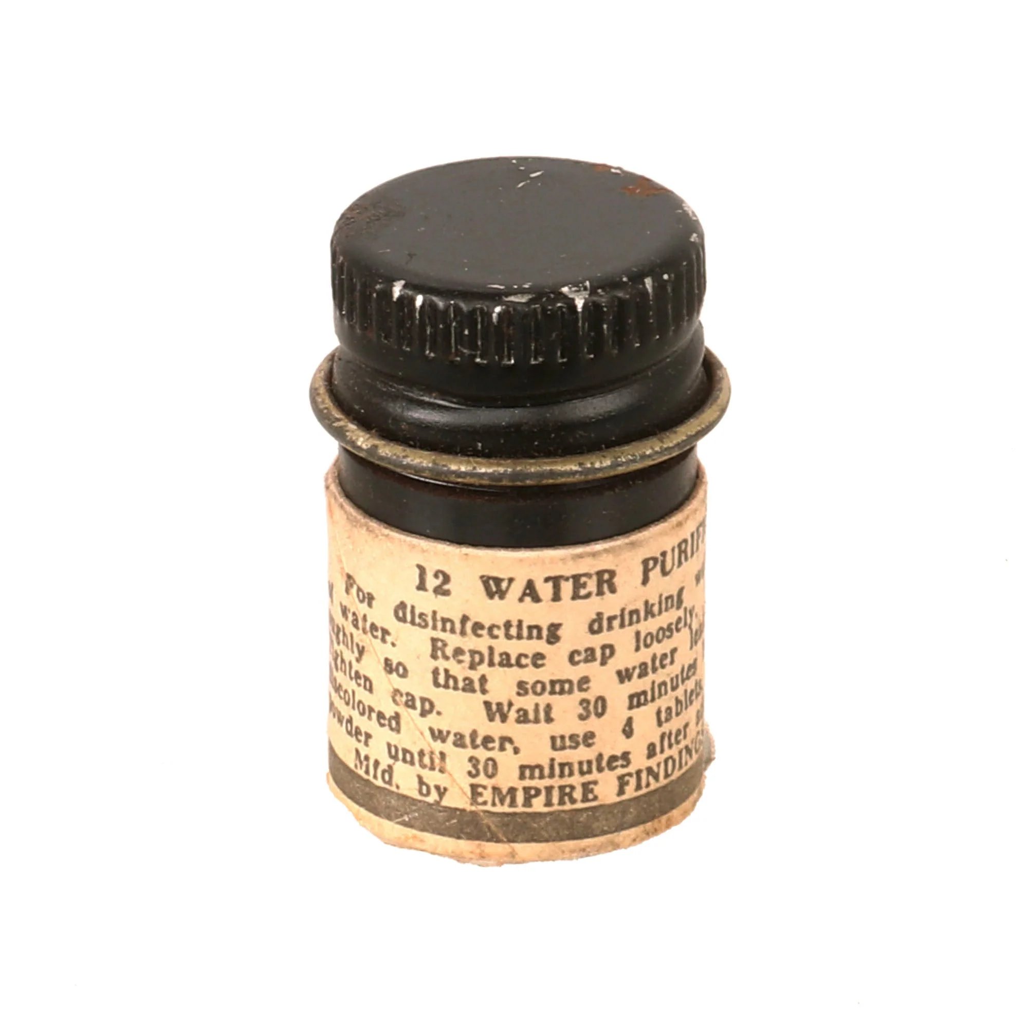 Original U.S. Korean War Era Food Packet Survival ST-1 Tin Open with Contents — image 6