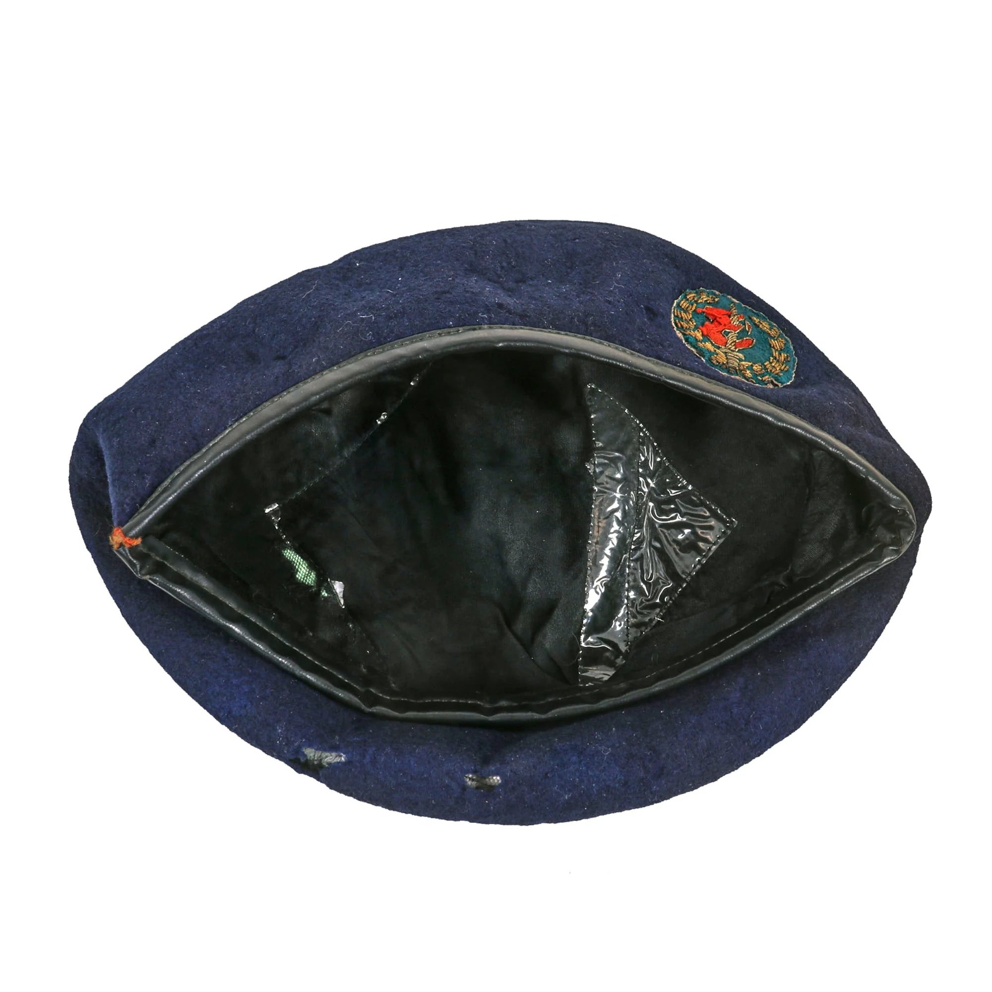 Original South Vietnamese Vietnam War ARVN Thu-Duc Infantry Academy Beret - Bullion Insignia — image 6