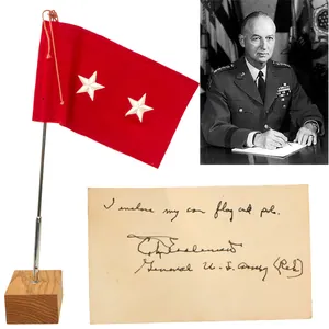 Original Korean War Era General Clyde D. Eddleman's Major Generals …