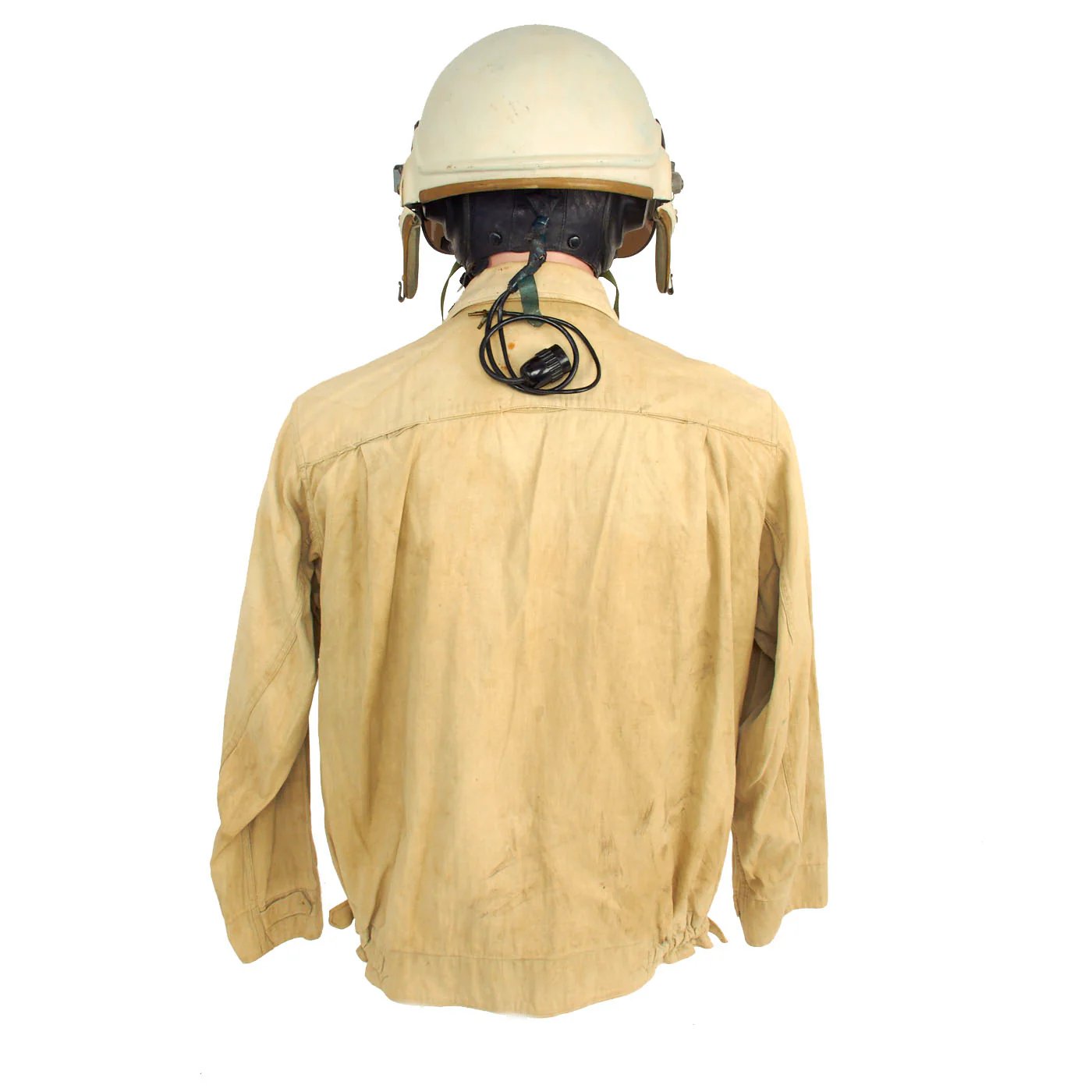 Original Vietnam War Vietnam People's Air Force Uniform Set With Helmet, Oxygen Mask, Boots and Photo - 7 Items — image 6