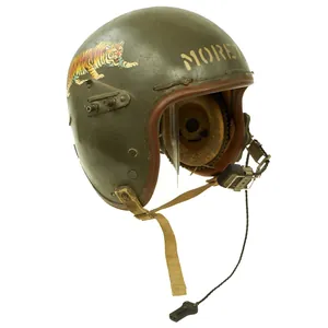Original U.S. Korean War Type P-3 Flight Helmet Converted to …