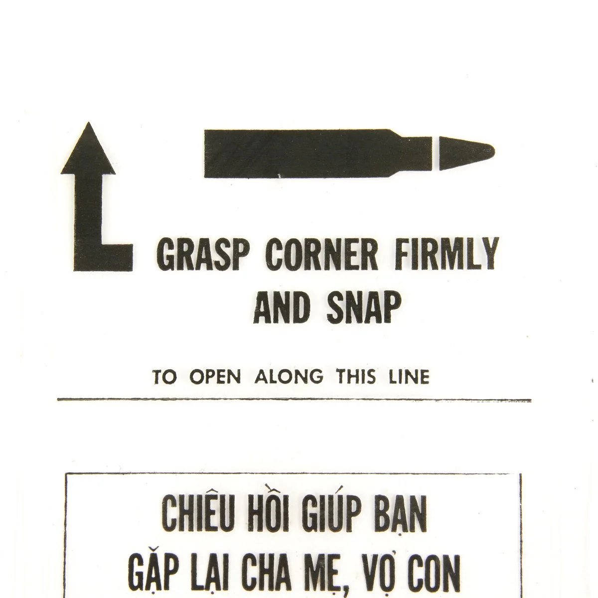 Original U.S. Military Vietnam War PSYOP Chieu Hoi Magazine Bag - Set of Five Bags — image 3