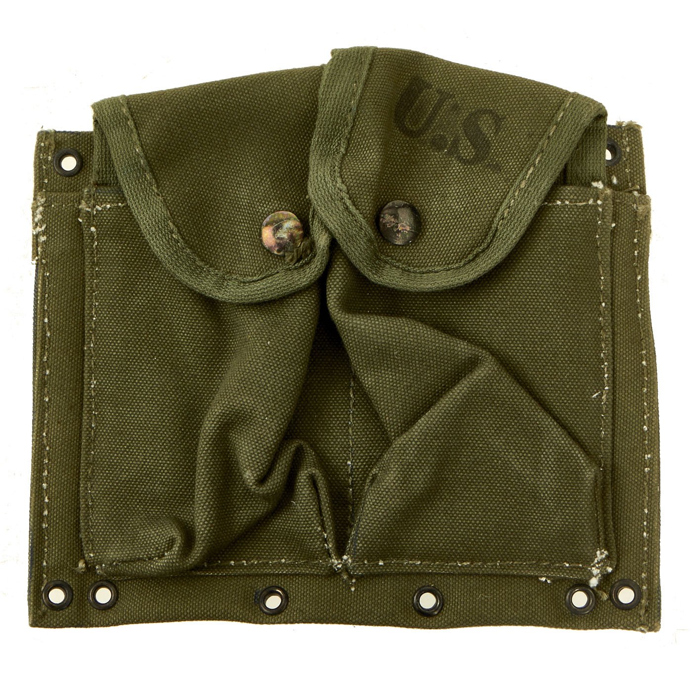 Original U.S. Manufactured ARVN Army of the Republic of Vietnam M14 Double Magazine Pouch — image 6