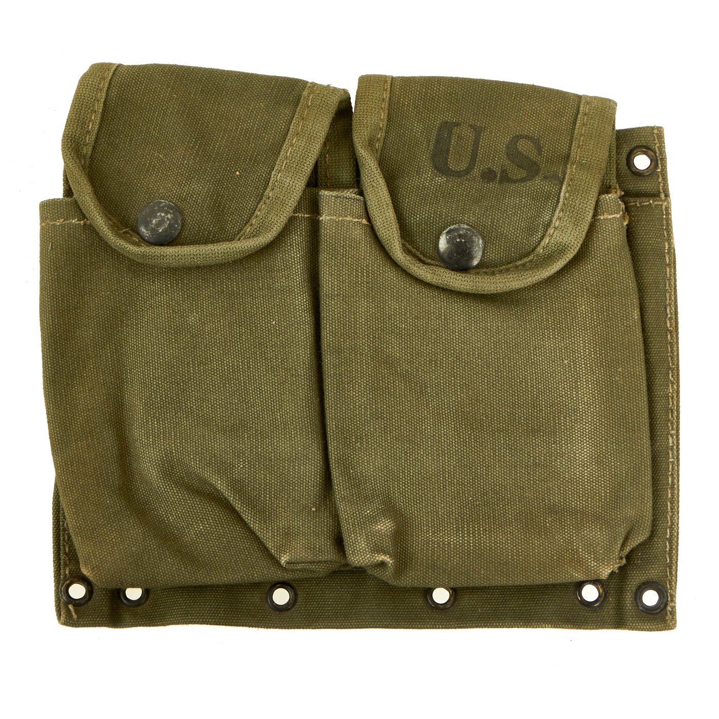 Original U.S. Manufactured ARVN Army of the Republic of Vietnam M14 Double Magazine Pouch — image 9