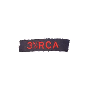 3rd Anti Tank RCA – Embroidered shoulder title