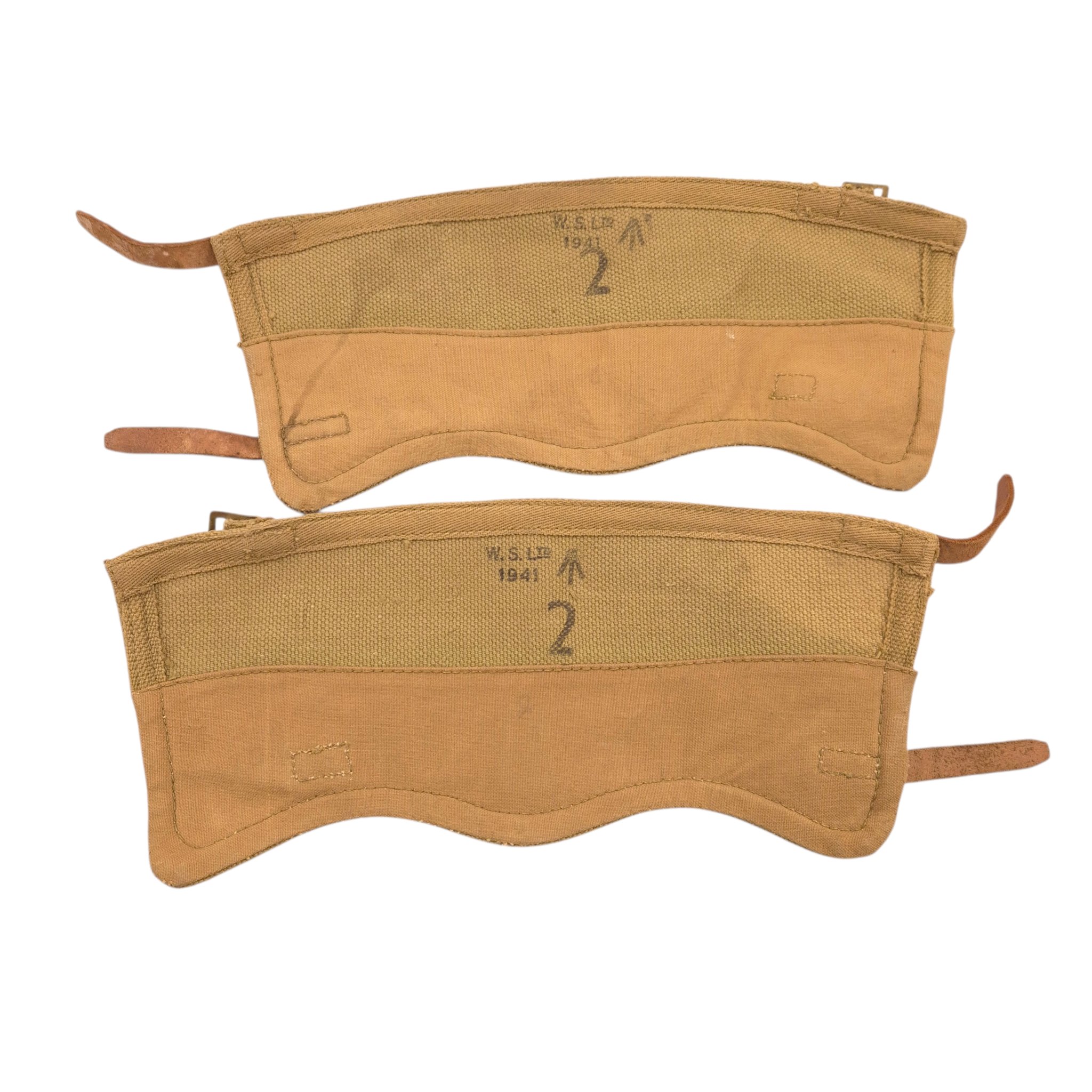 British P37 Web Anklets – W.S. Ltd 1941 — image 3