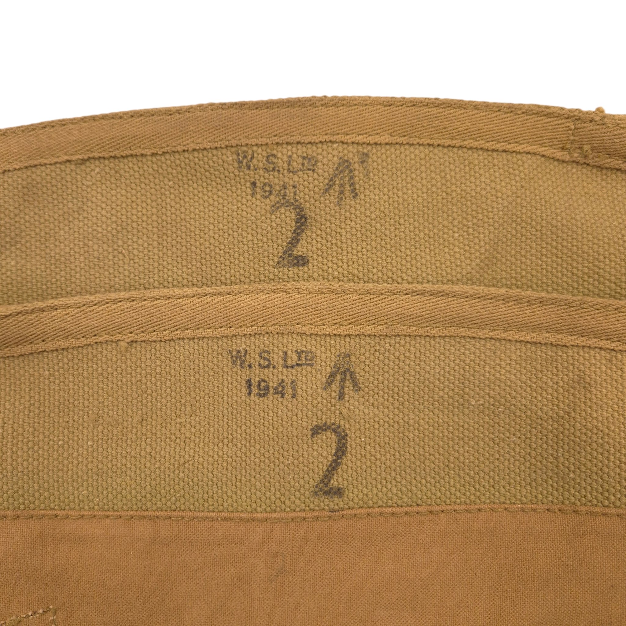 British P37 Web Anklets – W.S. Ltd 1941 — image 4